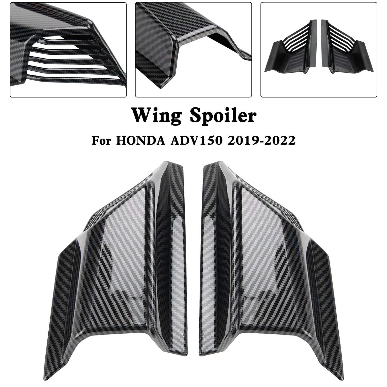 Spojler deflektorového krídla na strane tela krídla pre Honda ADV-150 2019-2022