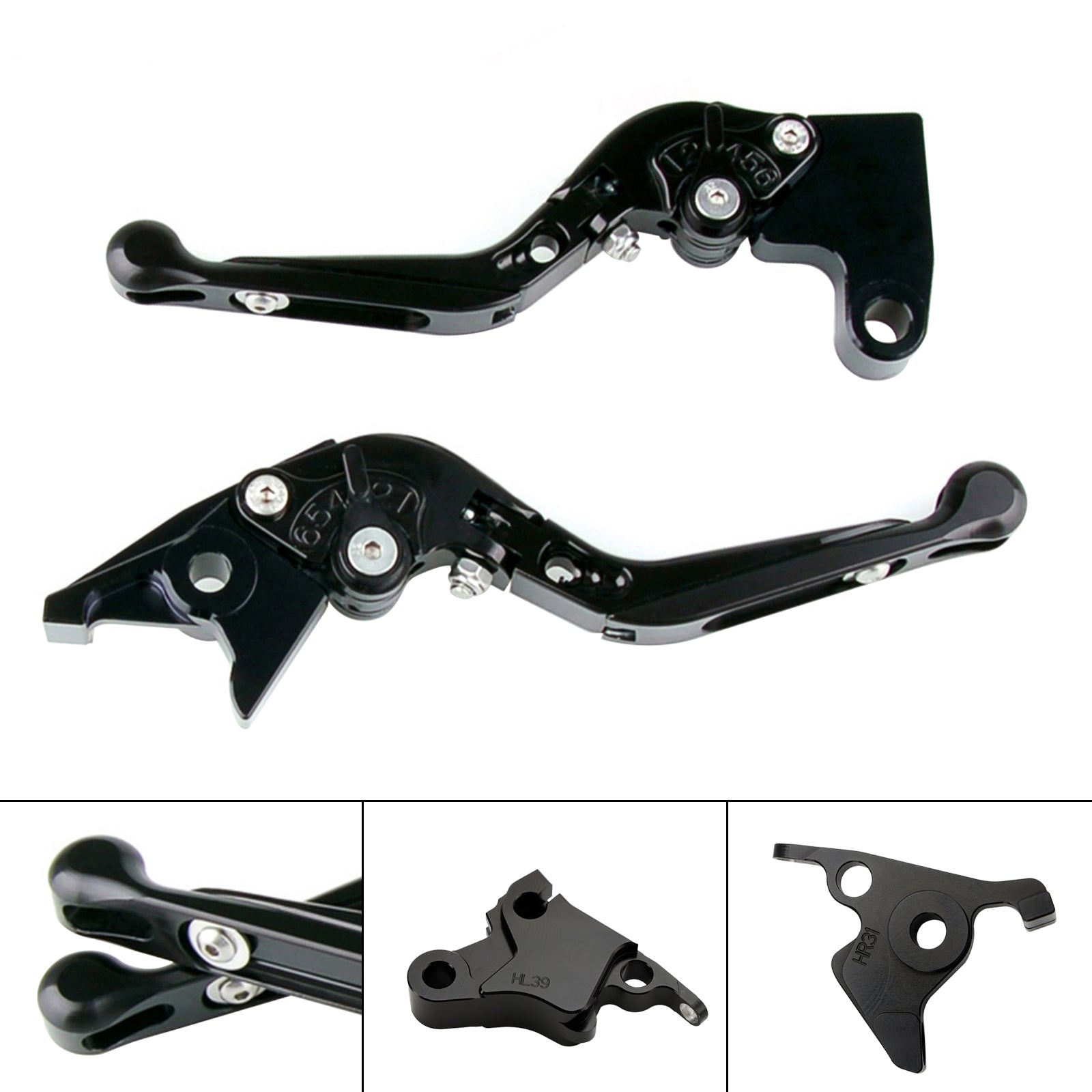 A alavanca de freio ajustável da embreagem ajusta para CFMOTO 450SS 450SR 21-23 450NK 23-24