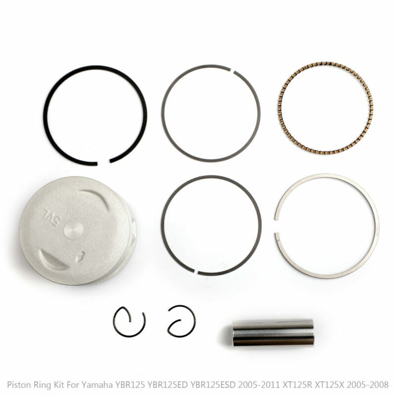 UK YBR125 PISTON BORE YAMAHA RING 125 Storlek för +0,25 mm 54,25 mm YBR -kit