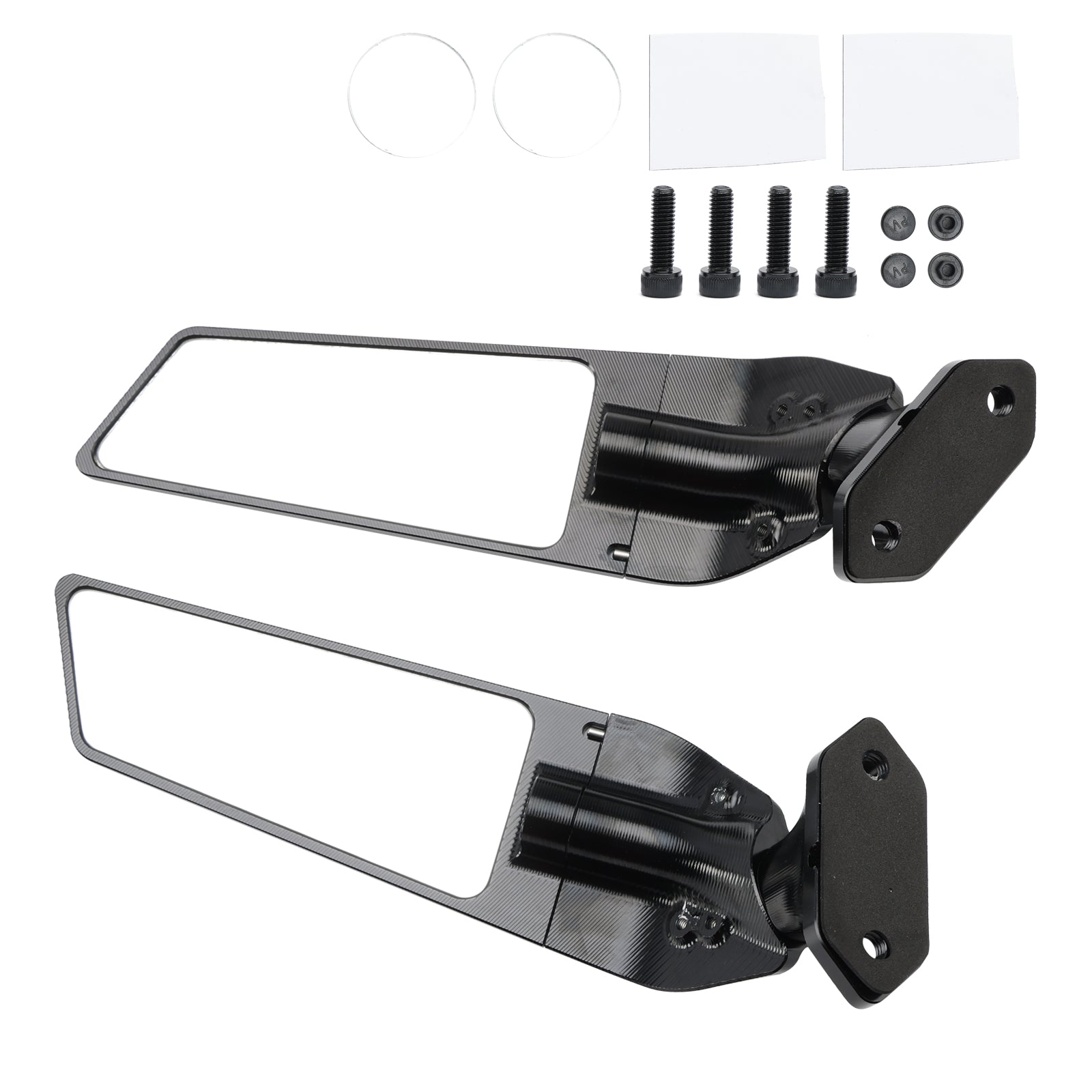2017-2024 Kawasaki Ninja 650 CNC Aluminum Winglet Mirror Wing Mirror Generic