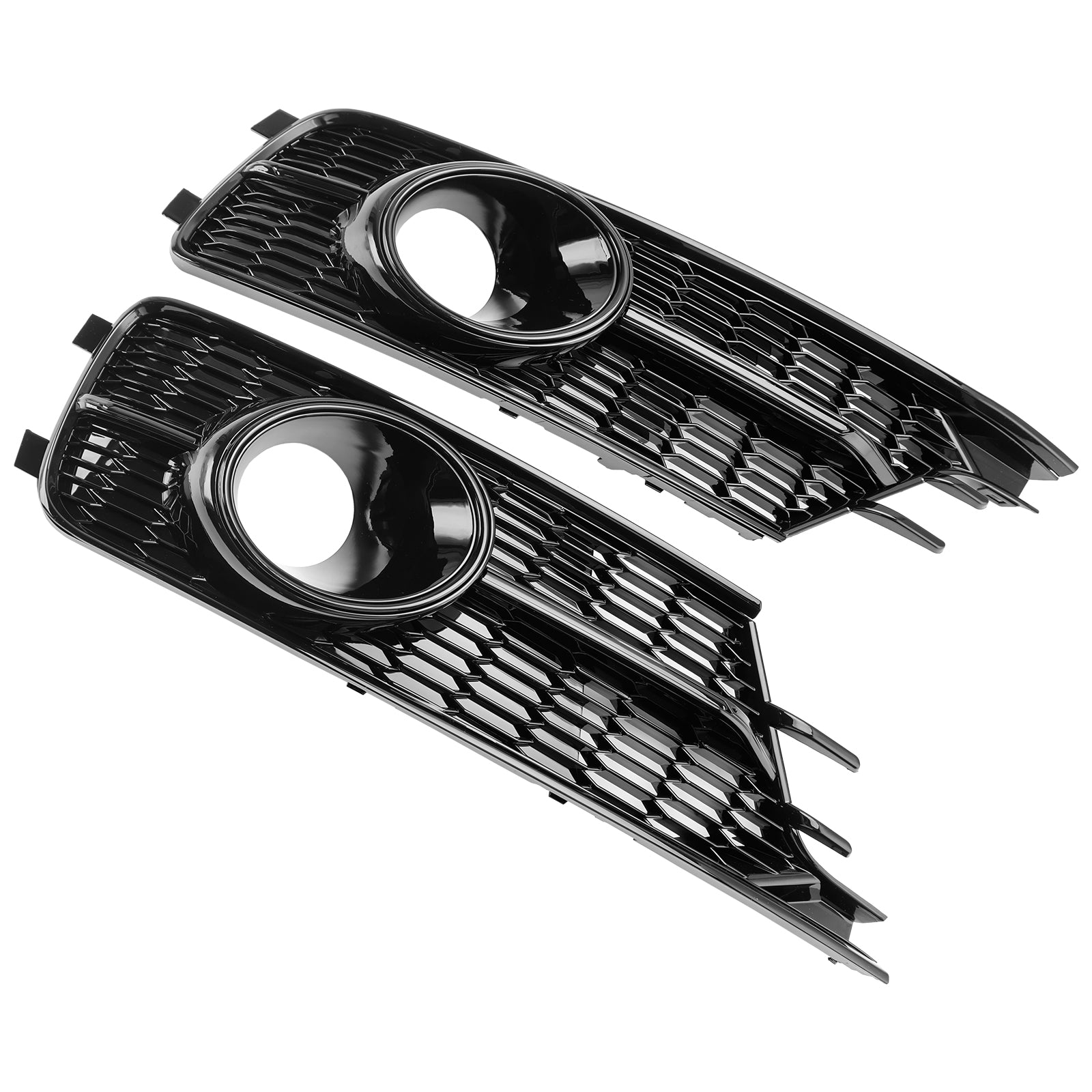 2016-2018 Audi A6 C7 w/ACC Hole Par Front Bumper Lower Light Cover Grille 4G0807647A