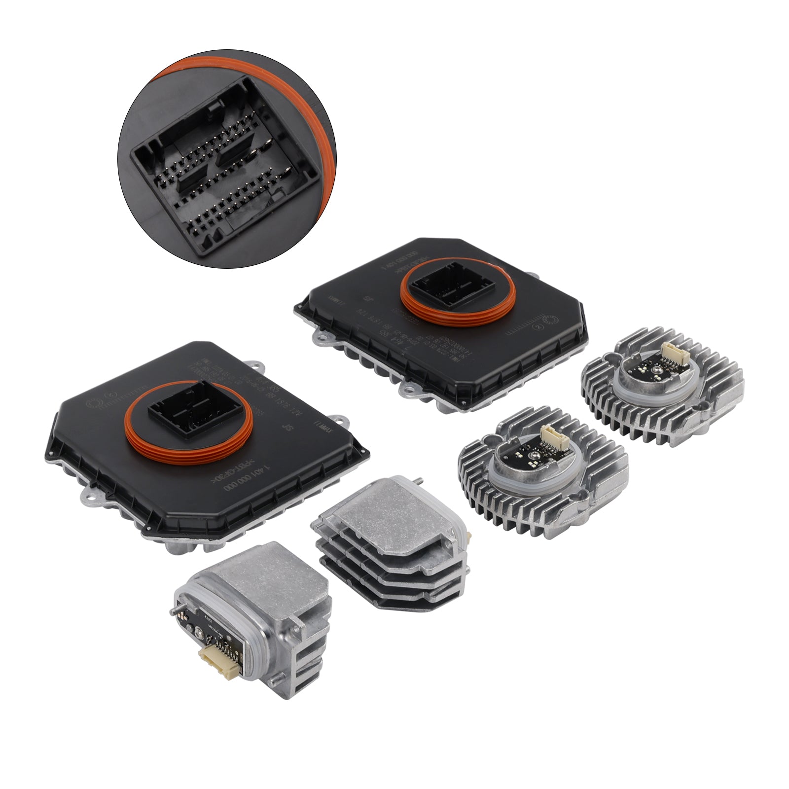 01/2016-12/2019BMW 5' F90 M5 6PCS Adaptieve LED Koplamp Richtingaanwijzer DRL Module 63117463515 7463515