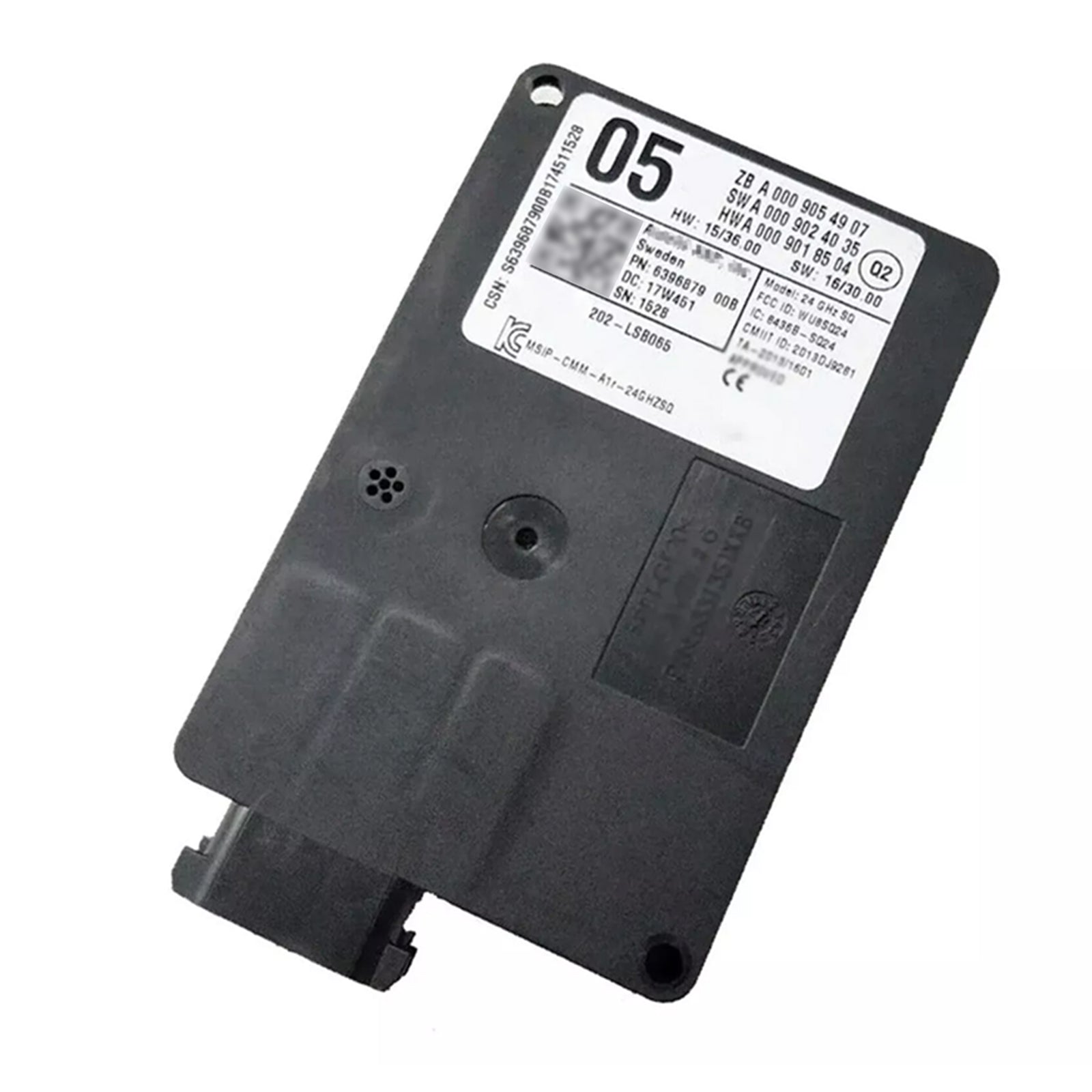 2017 2018 Mercedes W222 W217 W205 C43 AMG Sedan Ny radarsensor Distronic-styrenhet A0009054907