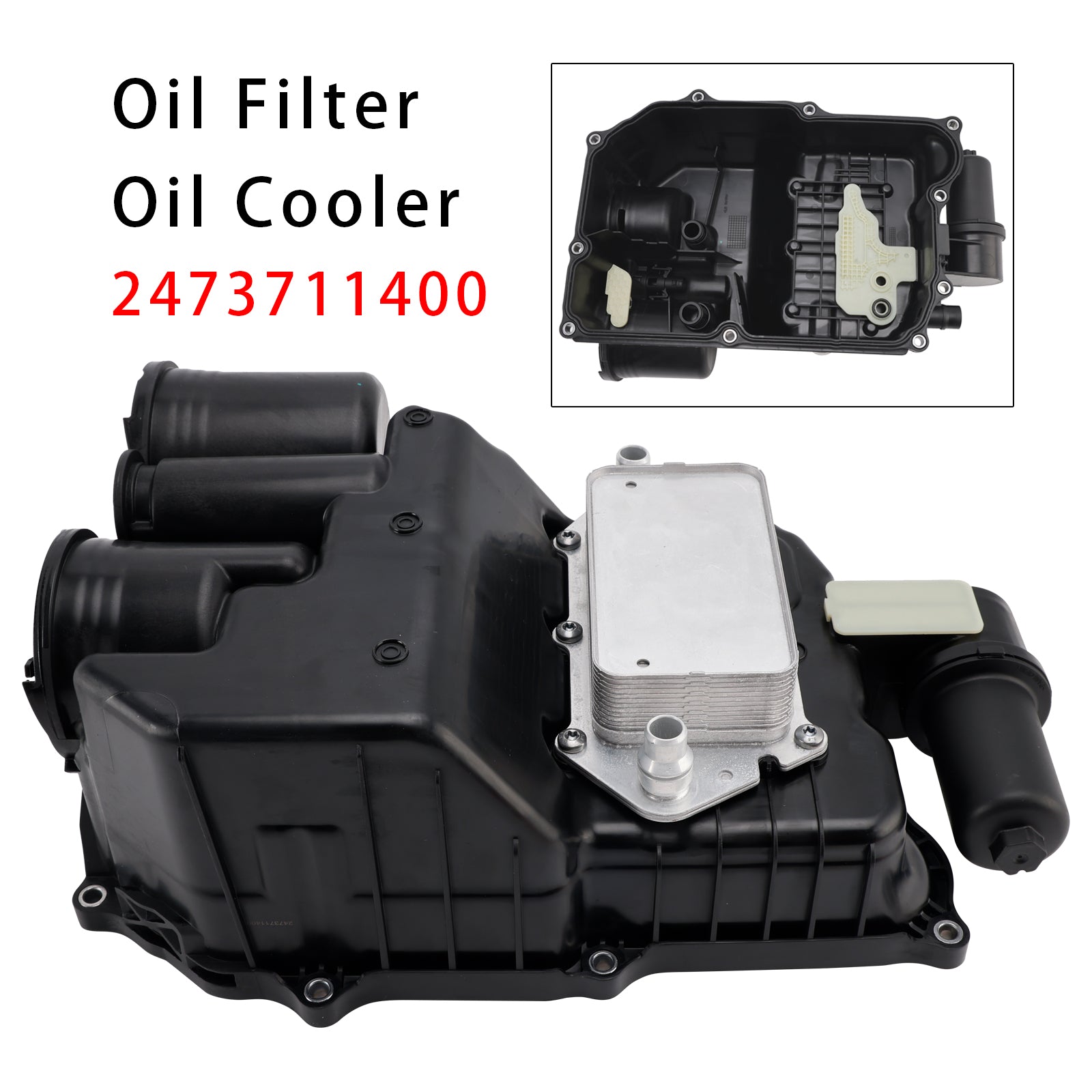 Gearbox Oil Pan Oil Cooler 2473711400 For Mercedes-Benz B-CLASS Sports Tourer