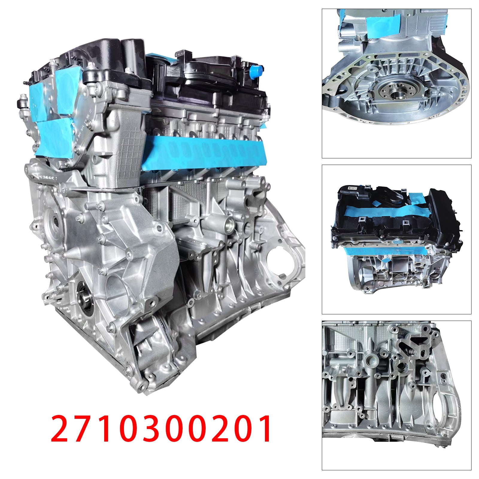 2012-2015 Mercedes W204 C250 SLK250 1.8L New 2710300201 Engine Block Motor