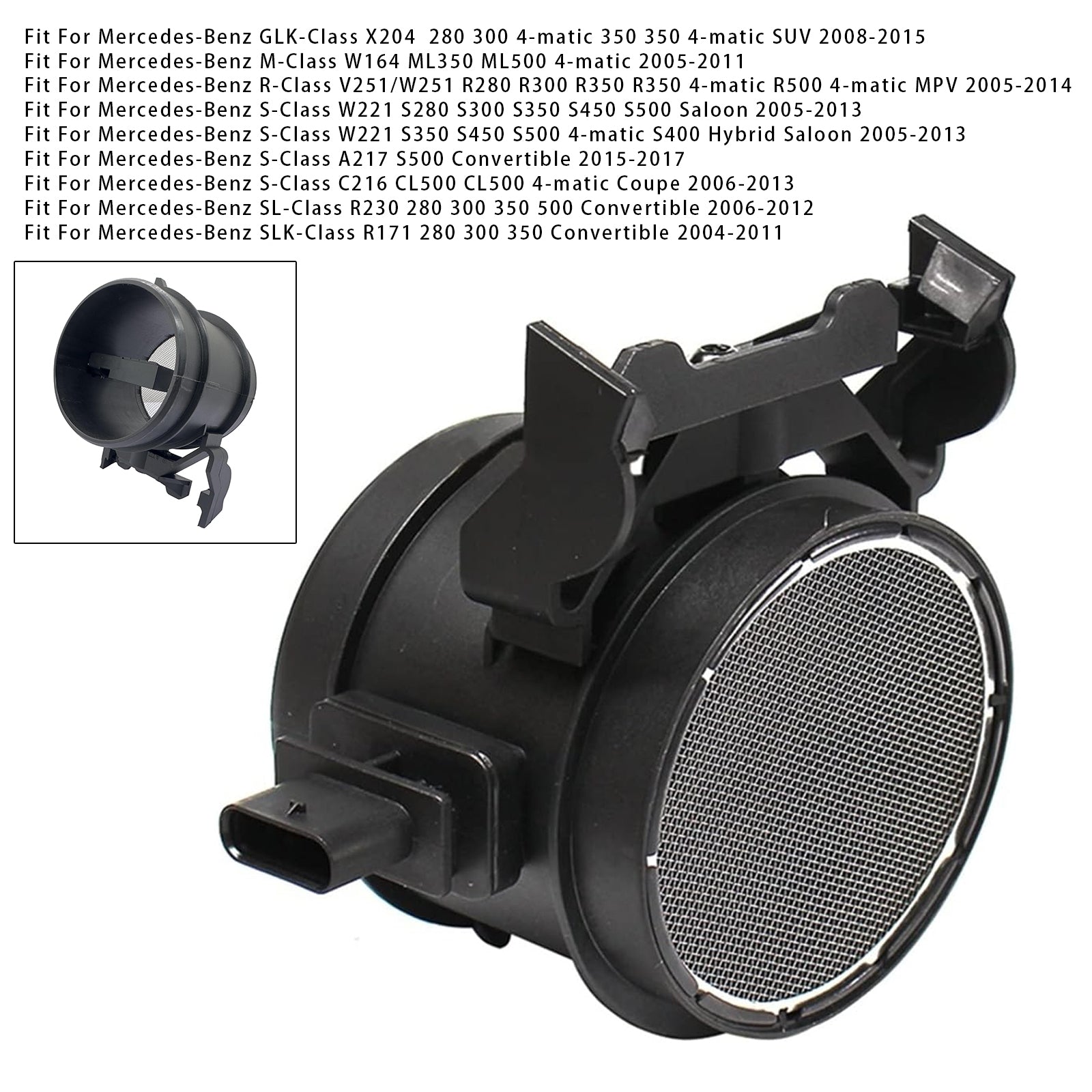 Capteur de débit d'air de masse pour Mercedes-Benz E350 C280 C350 ML350 0280218173