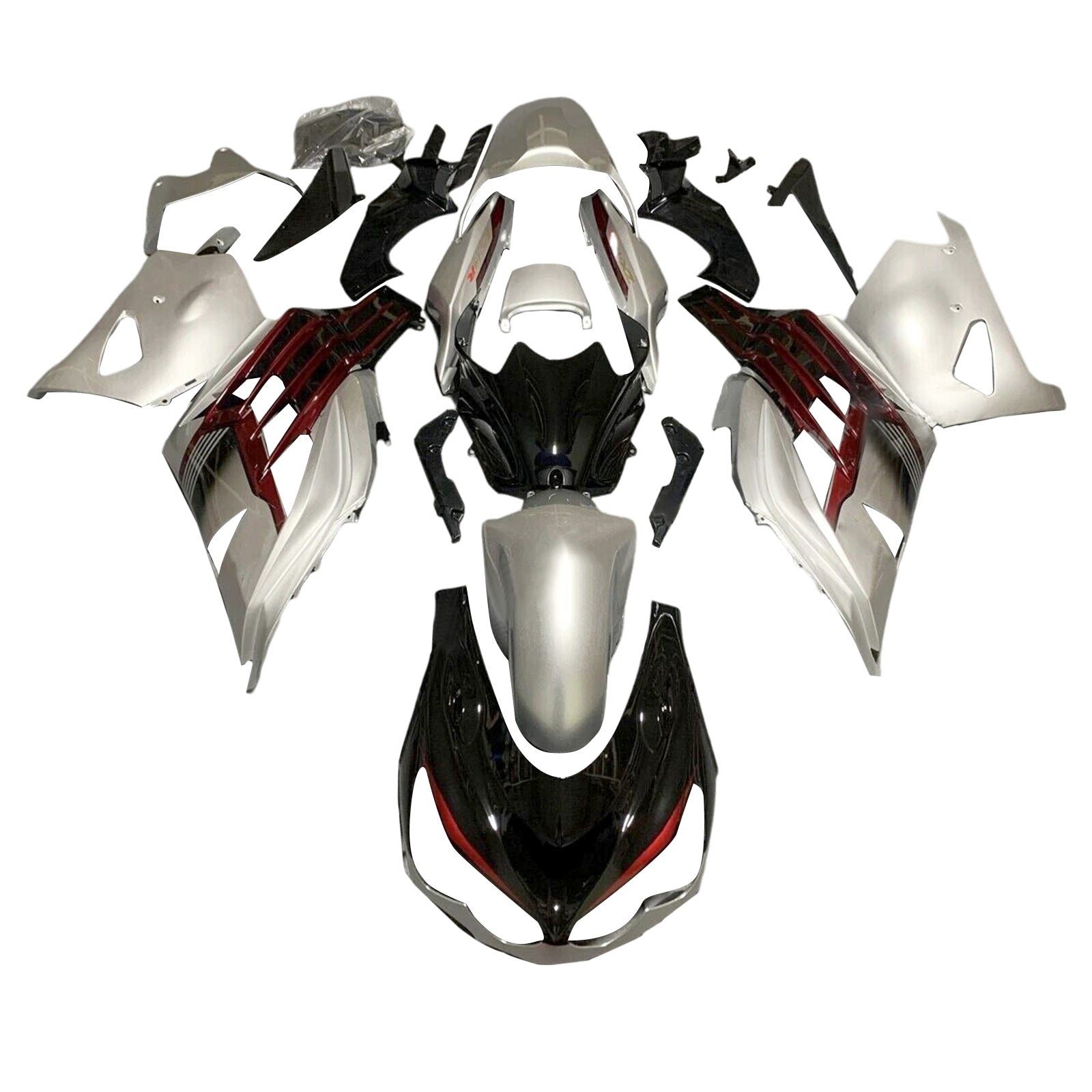 2012-2025 KAWASAKI ZX14R Injektionsmässa Kit Bodywork Plastic ABS #104