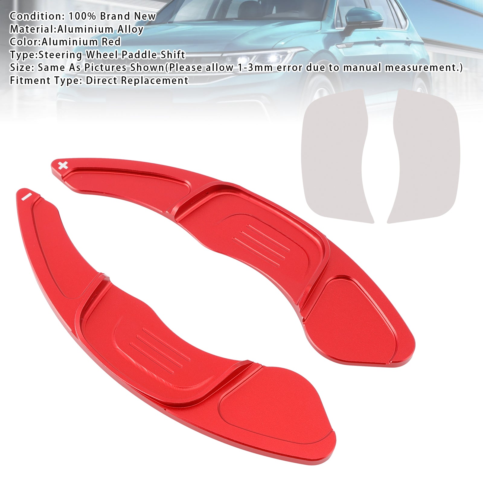 Stuurwiel schakelpeddelverlenging voor VW Golf 7 T-ROC