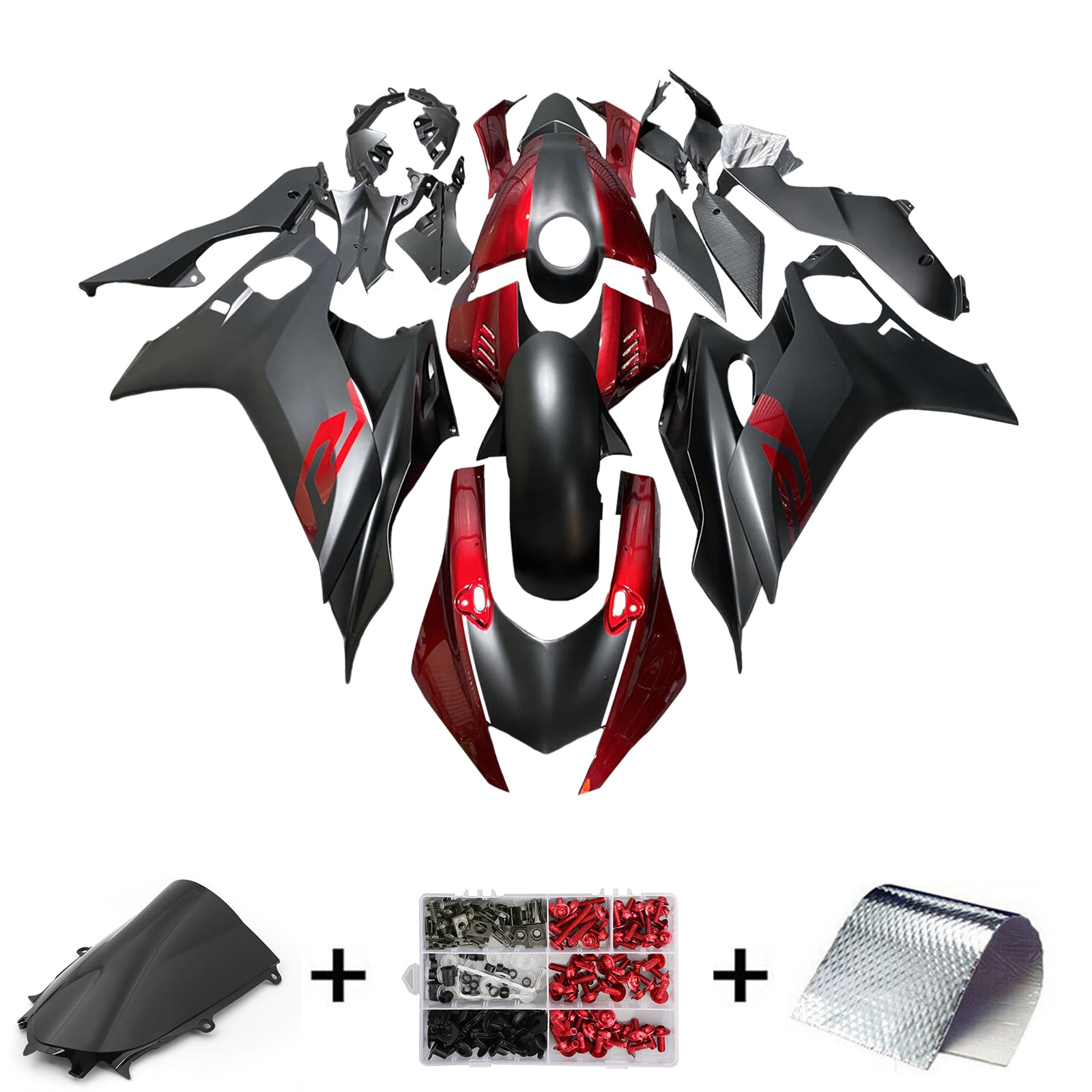 2017-2023 Yamaha YZF-R6 Kit de camerage d'injection Bodywork Plastic Abs