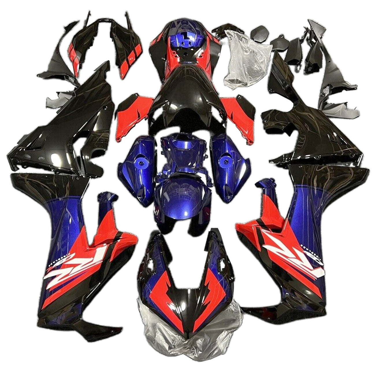 2017-2023 Honda CBR1000RR-injektionsmässa kit Bodywork Plastic ABS