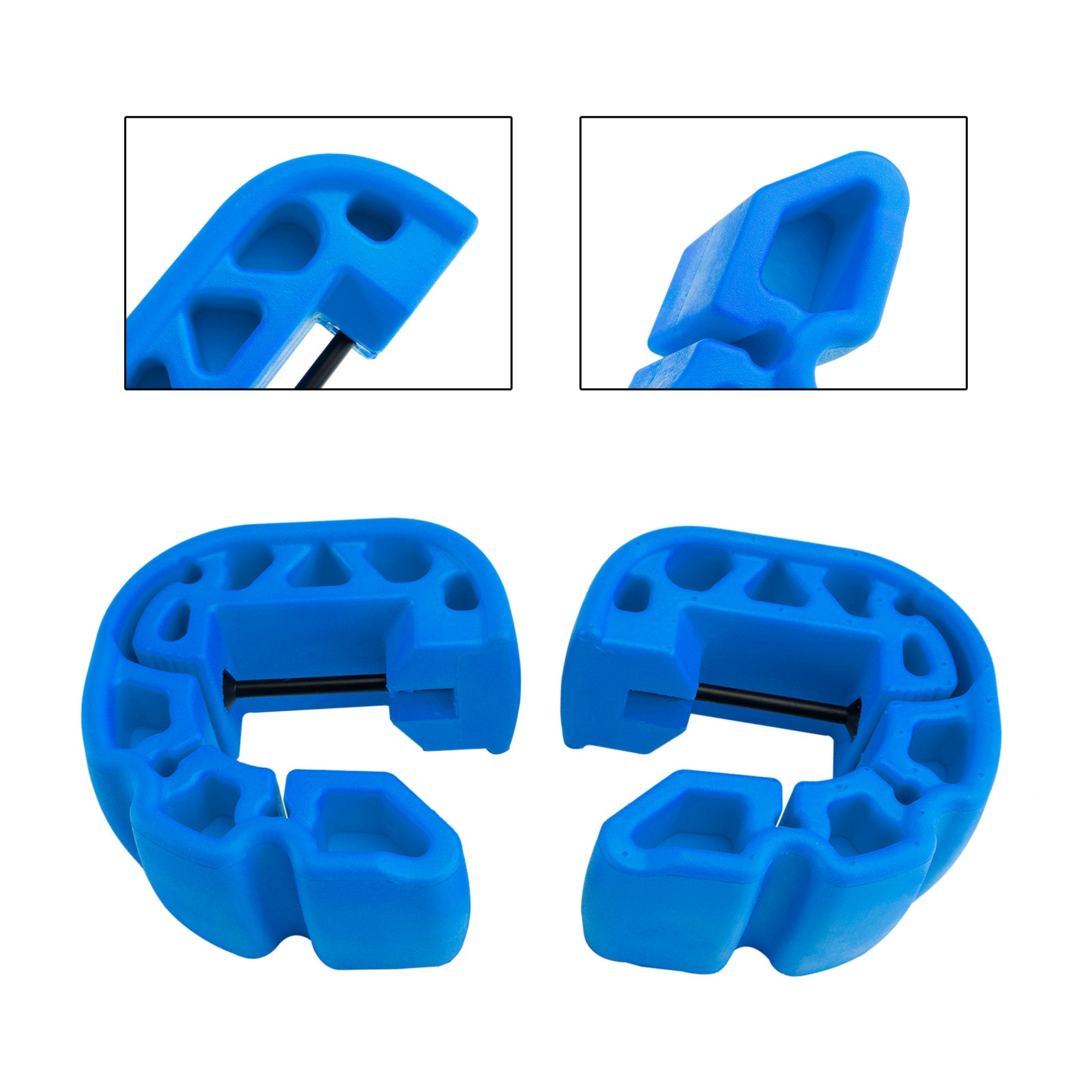 Snap-In Fenders Bumper Anti Crash Buffer 295100418 Blue For Sea-Doo Gtx Spark