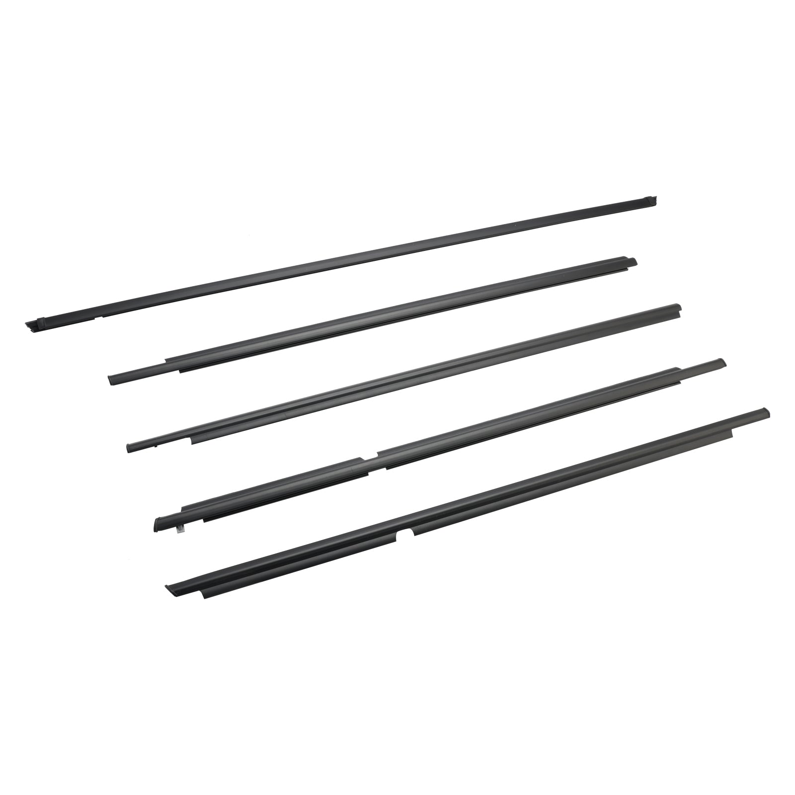 2003-2009 TOYOTA 4RUNNER 5PCS Moldagem por correia da porta WEATRIPS 68161-35060 68163-35030