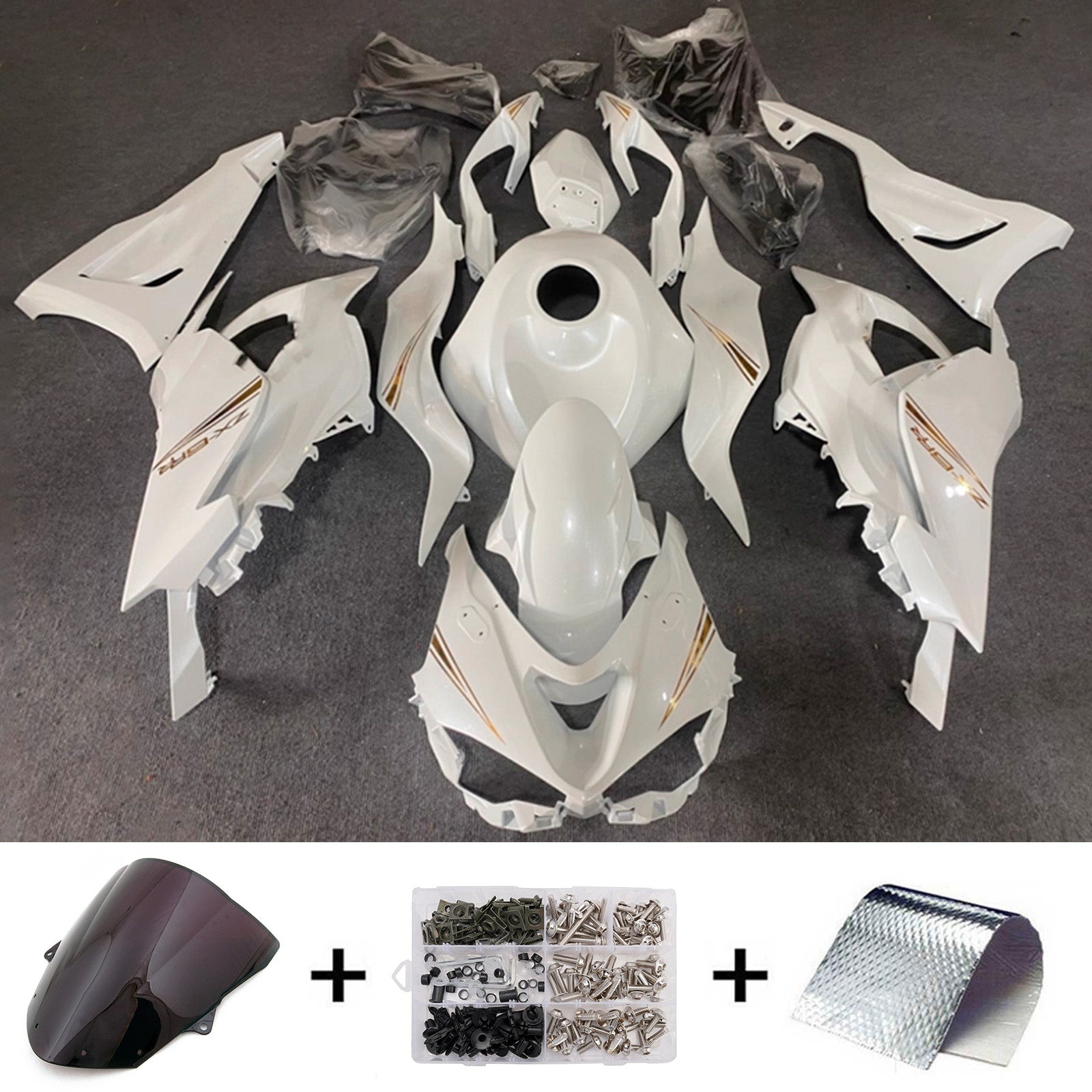 Injection Fairing Kit Bodywork Plastic ABS fit For Kawasaki ZX-6R 2024-2025