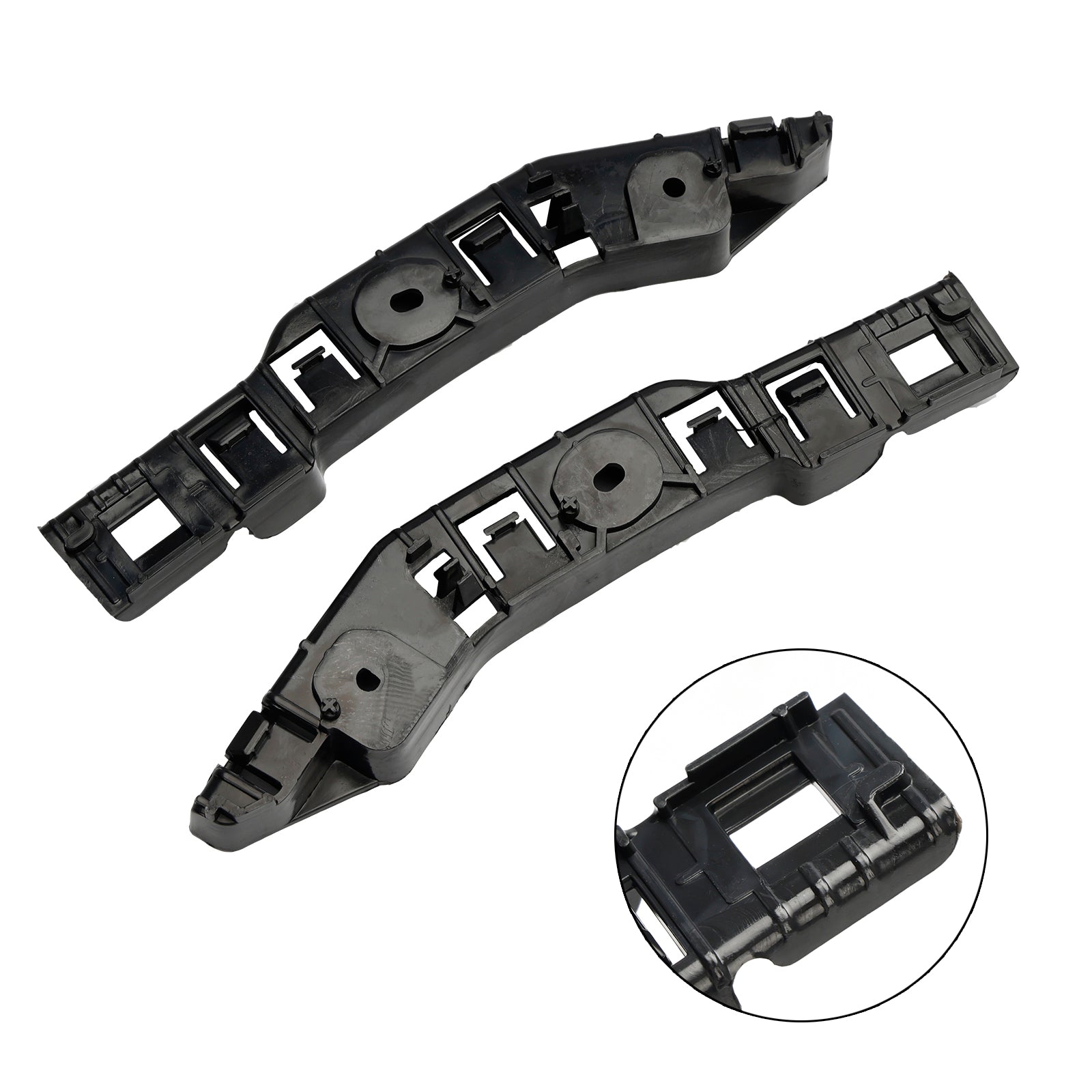 Soporte de la cubierta superior del parachoques delantero derecho &Amplificador izquierdo compatible con Jeep Compass 2017-2022