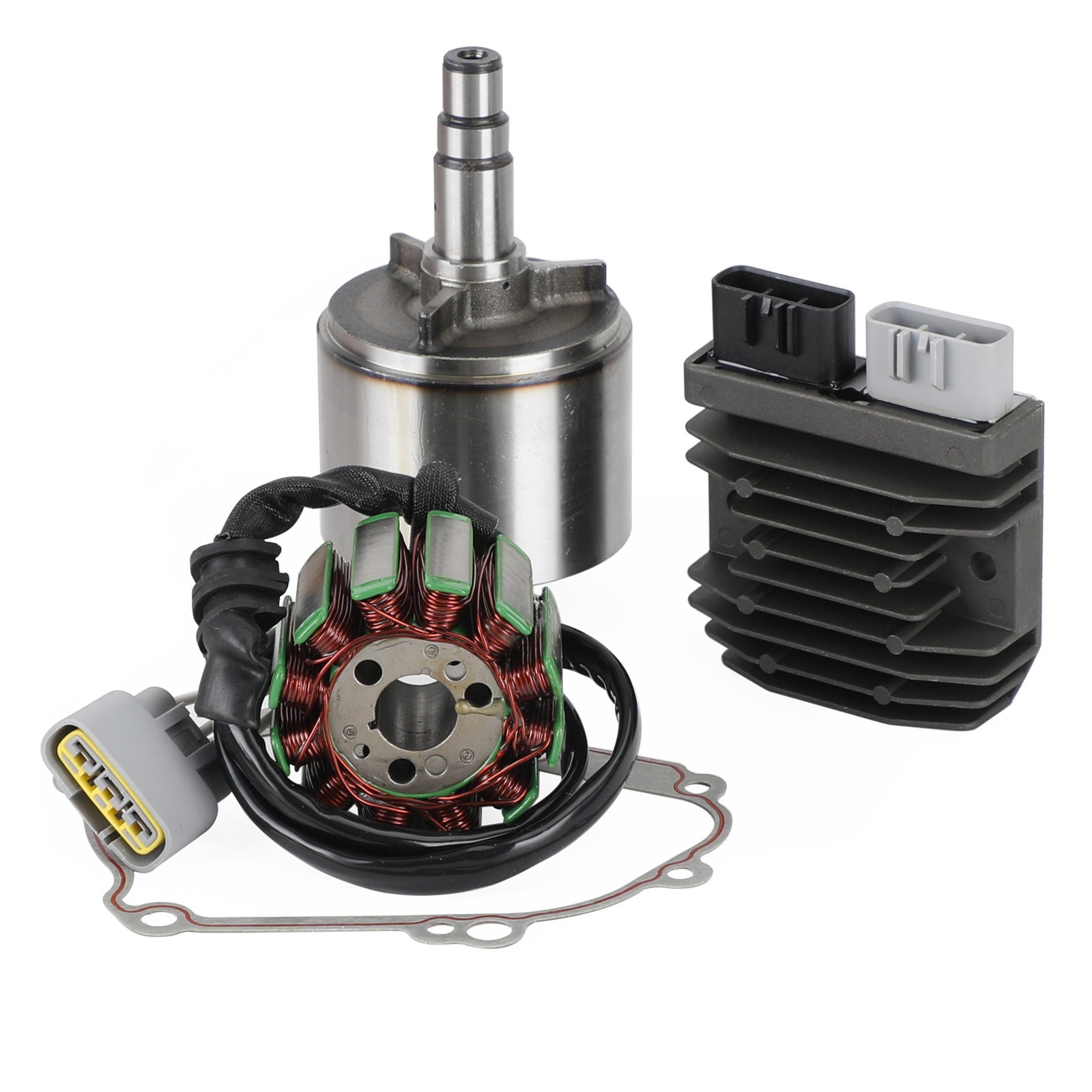2006-2012 Yamaha FZ1 FZ1-N FAZER Naked Flywheel Rotor+Stator+ Regulator+Gasket 5VY-81410-00