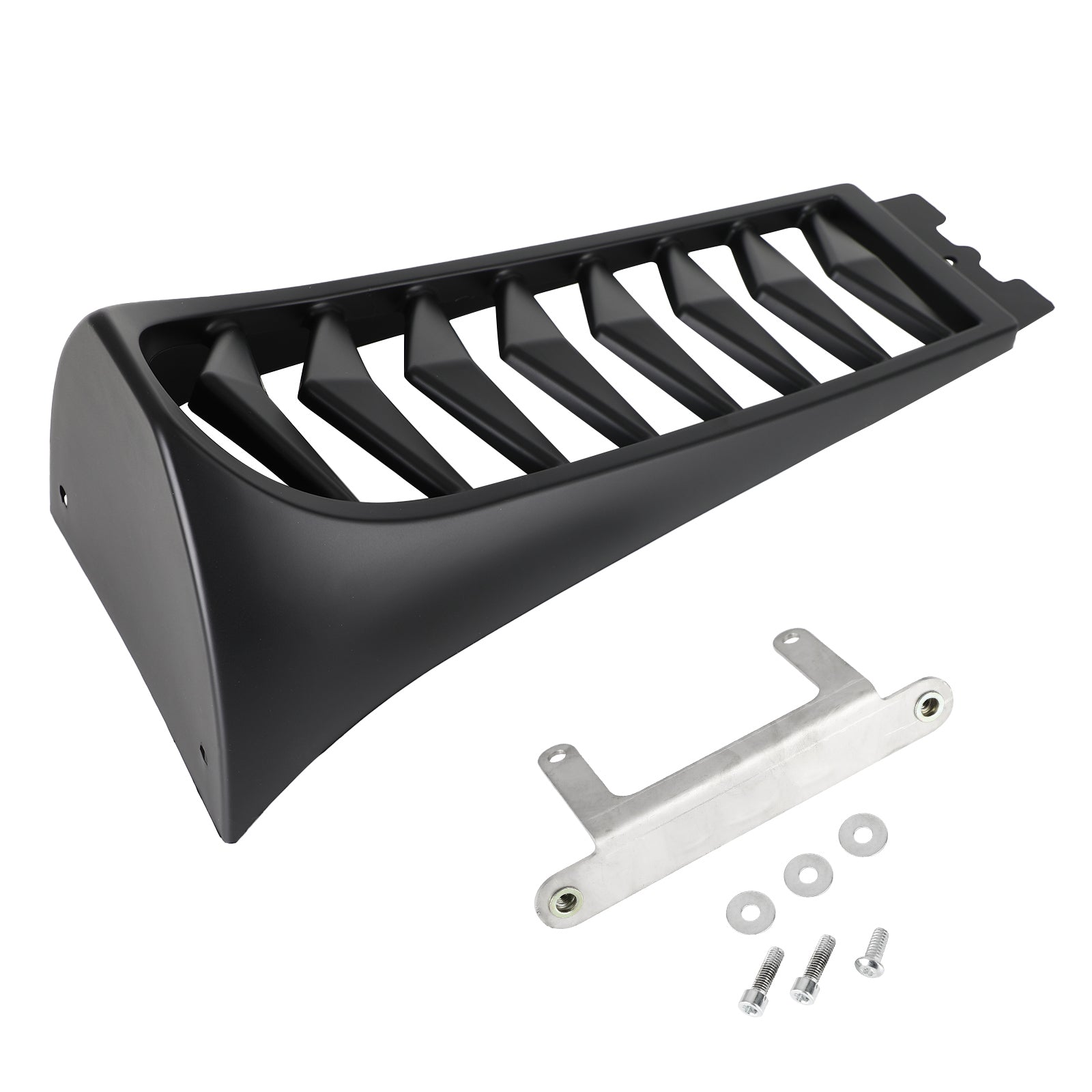 2018-2022 Softail Breakout Fat Bob Front Chin Spoiler Lower Radiator Cover Black