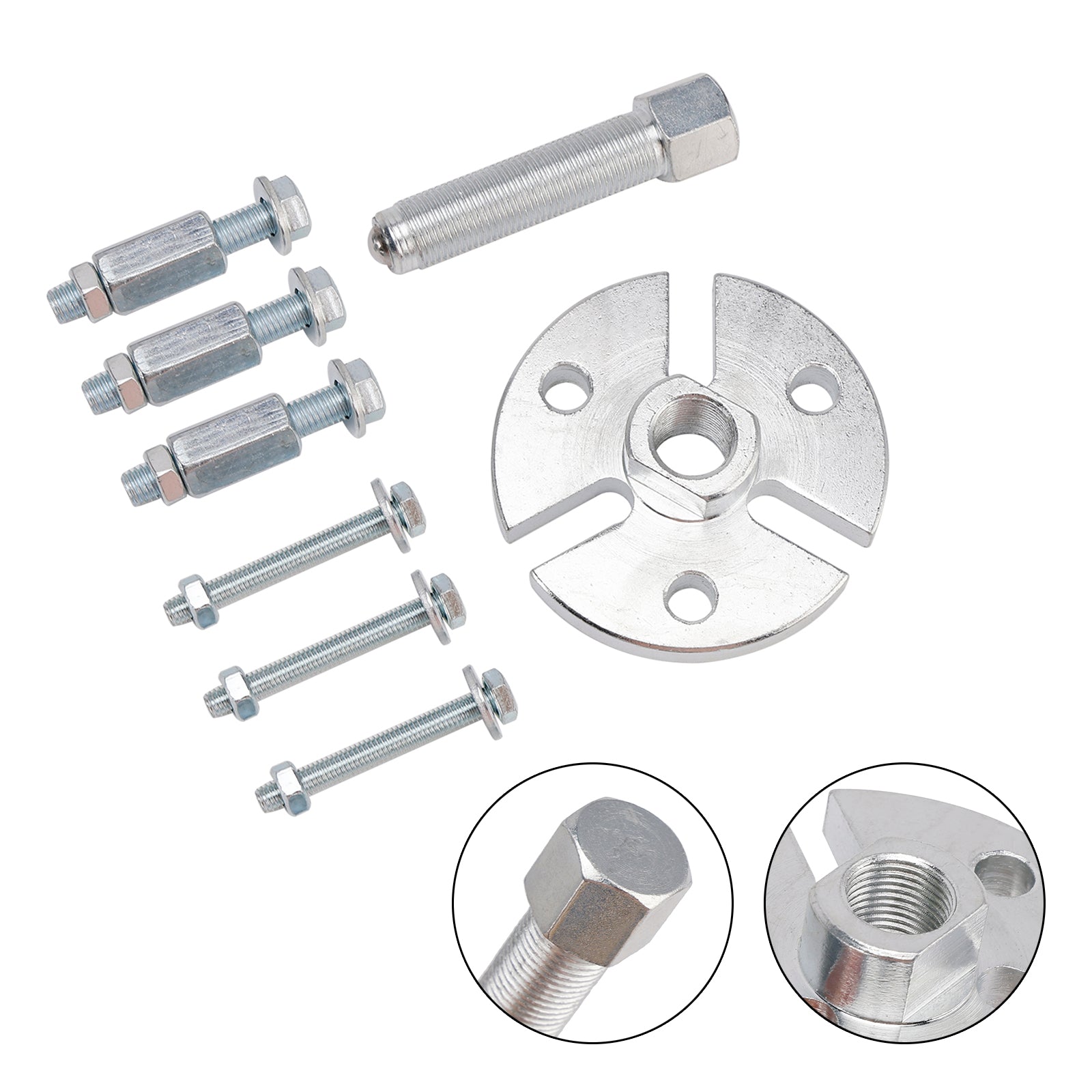 Flywheel Puller Tool Steel Remover Universal For Ski-Doo Snowmobile Watercraft