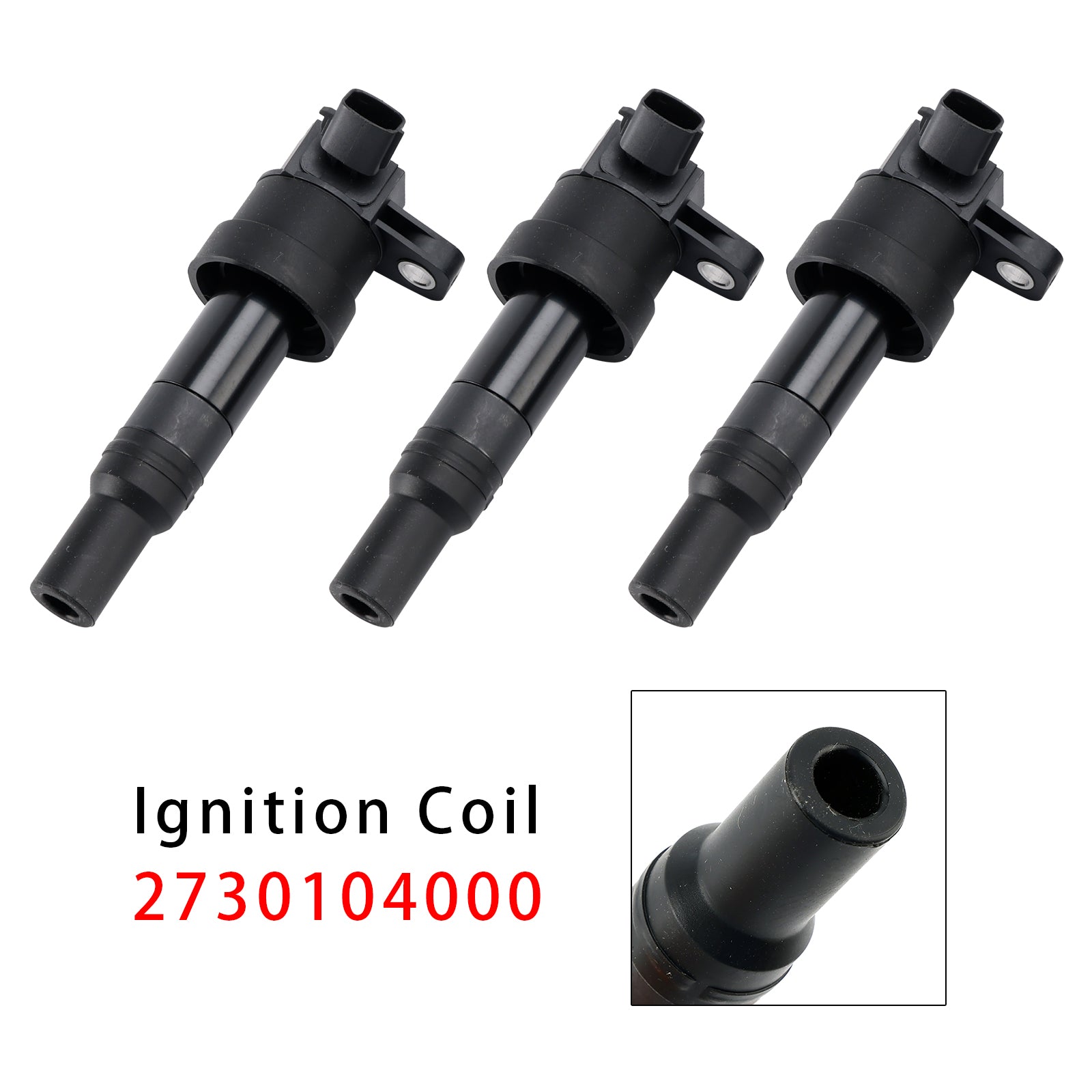 3PCS Ignition Coil 2730104000 For Kia Picanto1.0L 1.2L 2011-2015