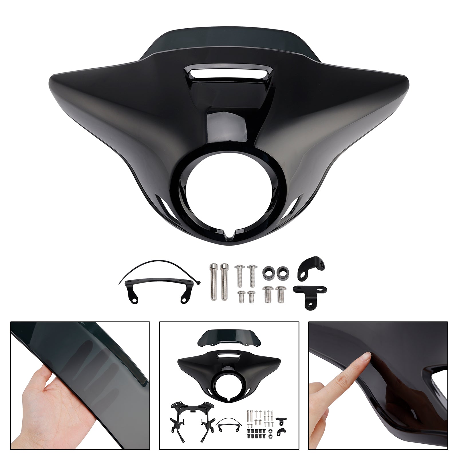 Windshield WindScreen Headlight Fairing fit for HONDA CM300 CM500 2021-2024