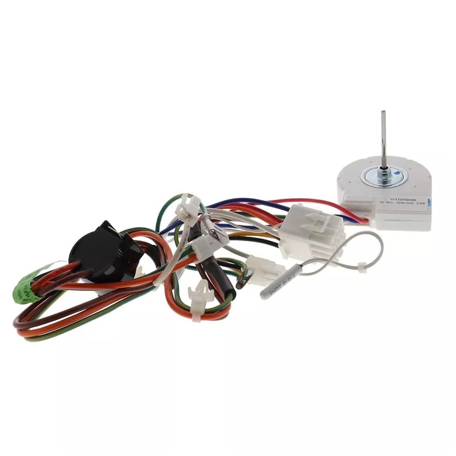 W11578030 Refrigerator Freezer Evaporator Fan Motor Replaces W11402610 AP7186685