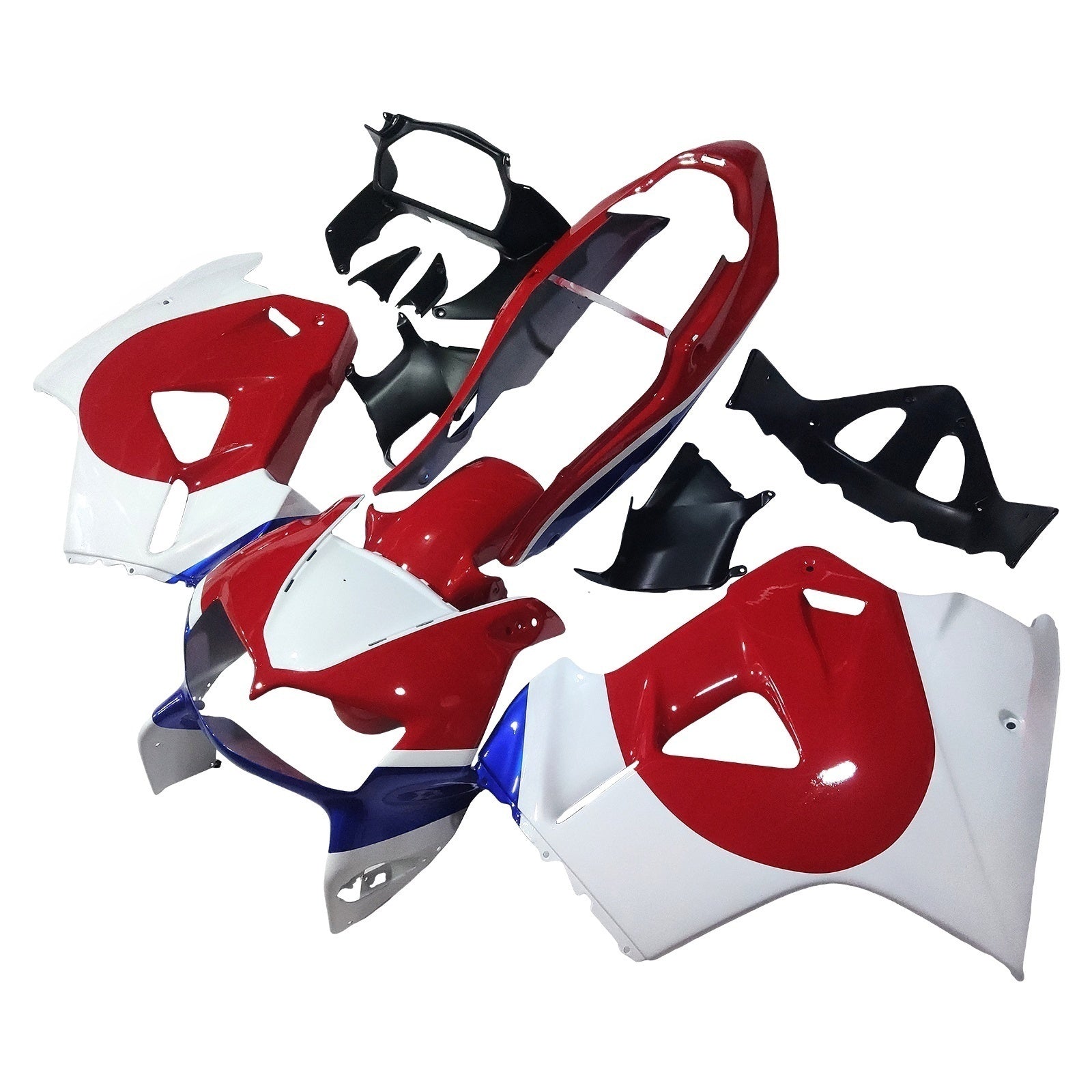 Injection Fairing Kit Bodywork Plastic ABS For Honda VFR800 1998-2001