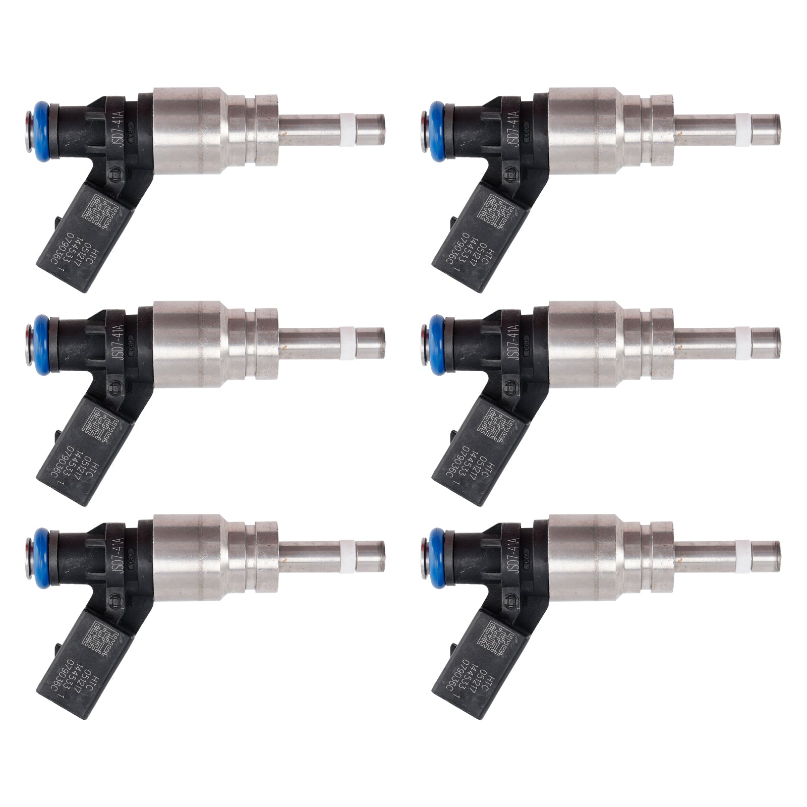 2007-2009 Audi S8 5.2 V10 6PCS Fuel Injector 0079-906-036-AA 06E906036F