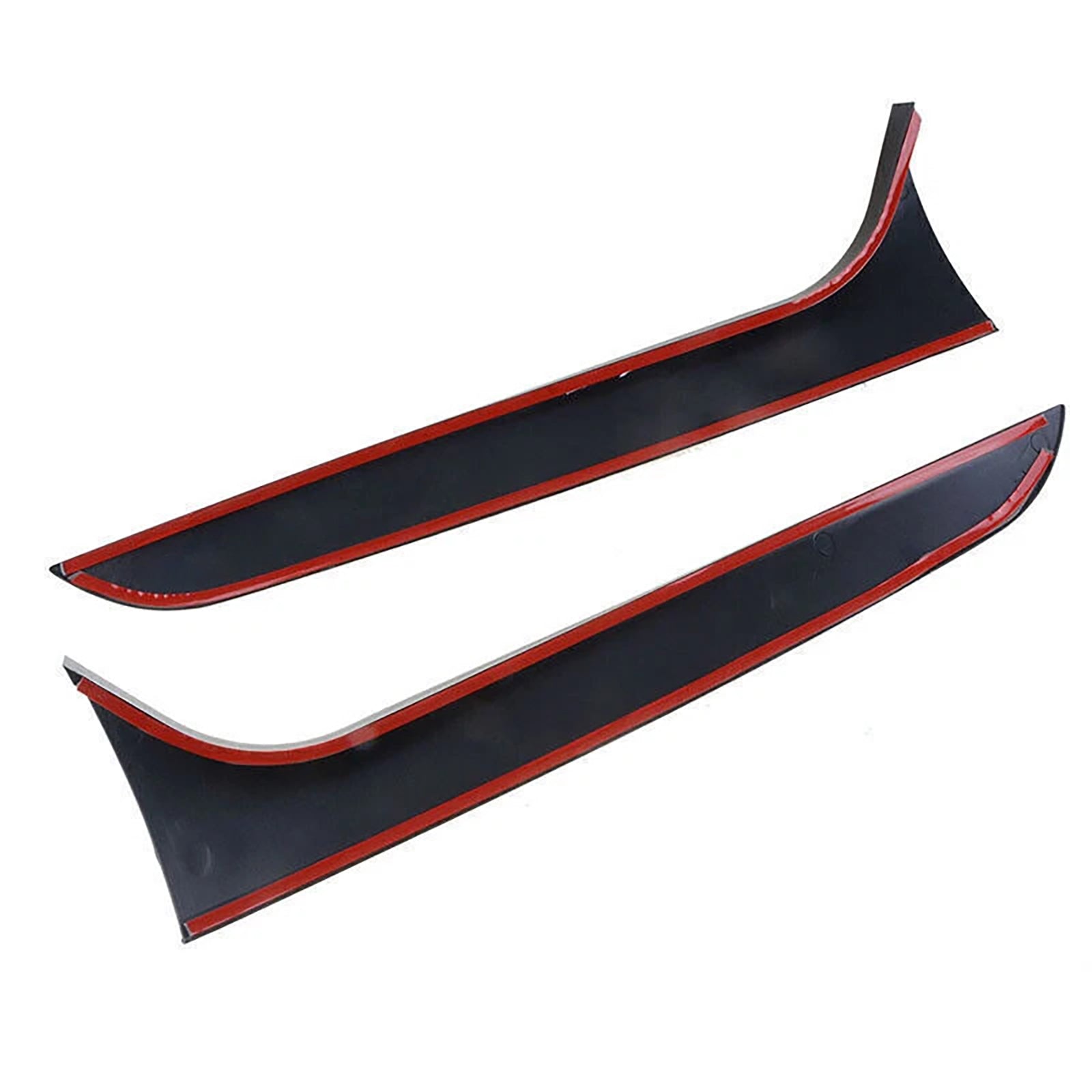 2009-2016 Audi A4 B8 Avant Glanzend zwart paar zijvleugelspoiler met achterruit