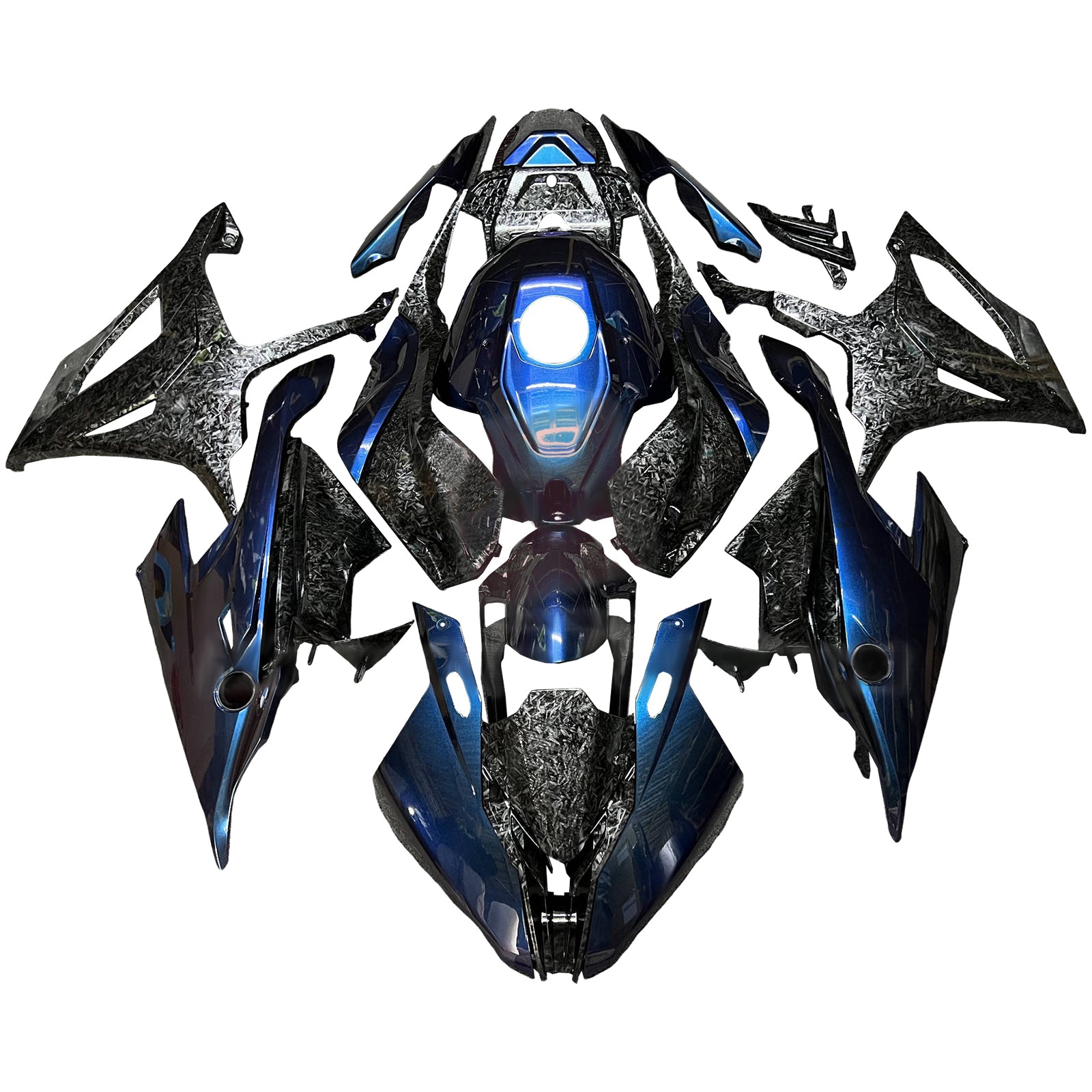 2019-2022 BMW M1000RR S1000RR Kit de carénage d'injection carrosserie plastique ABS