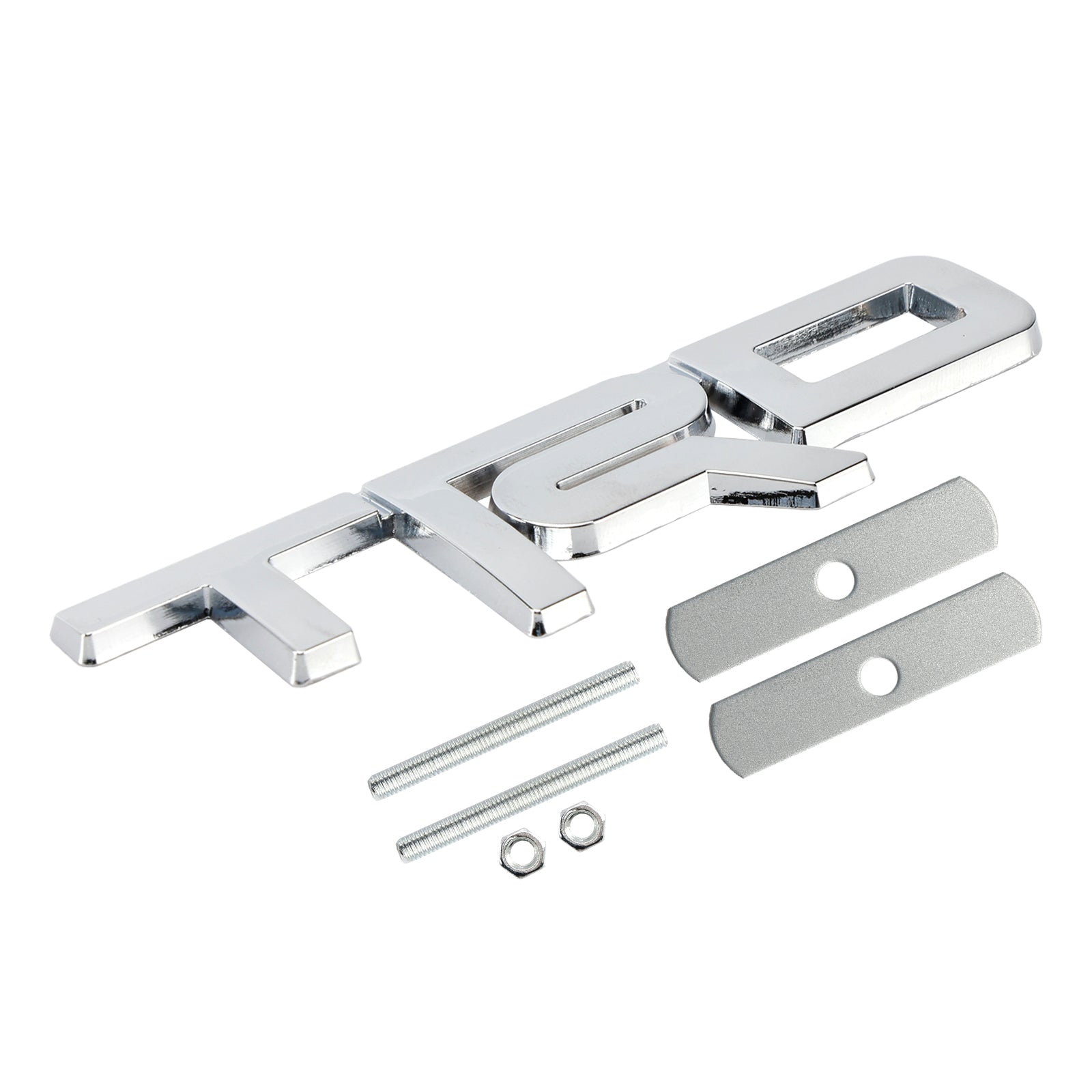 Emblème d'insigne de calandre Silver TRD pour Tacoma Tundra 4Runner