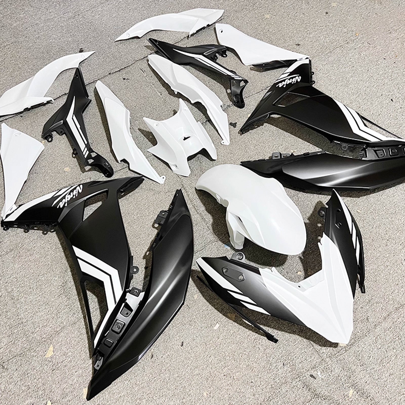 Injection Fairing Kit Bodywork Plastic ABS fit For Kawasaki ER-6F Ninja650R 2017-2019