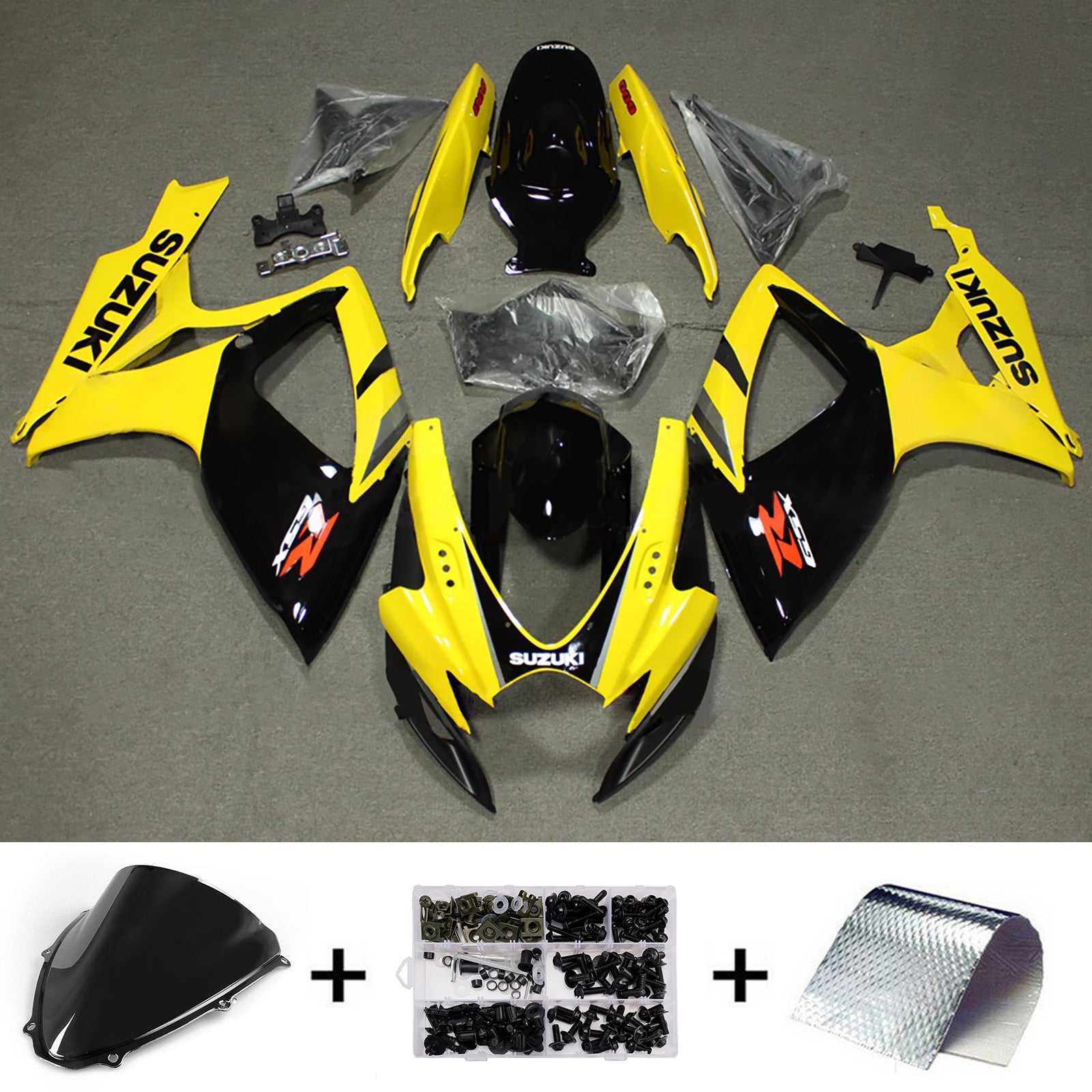 Injection Fairing Kit Bodywork Plastic ABS For Suzuki GSXR 600/750 2006-2007 K6
