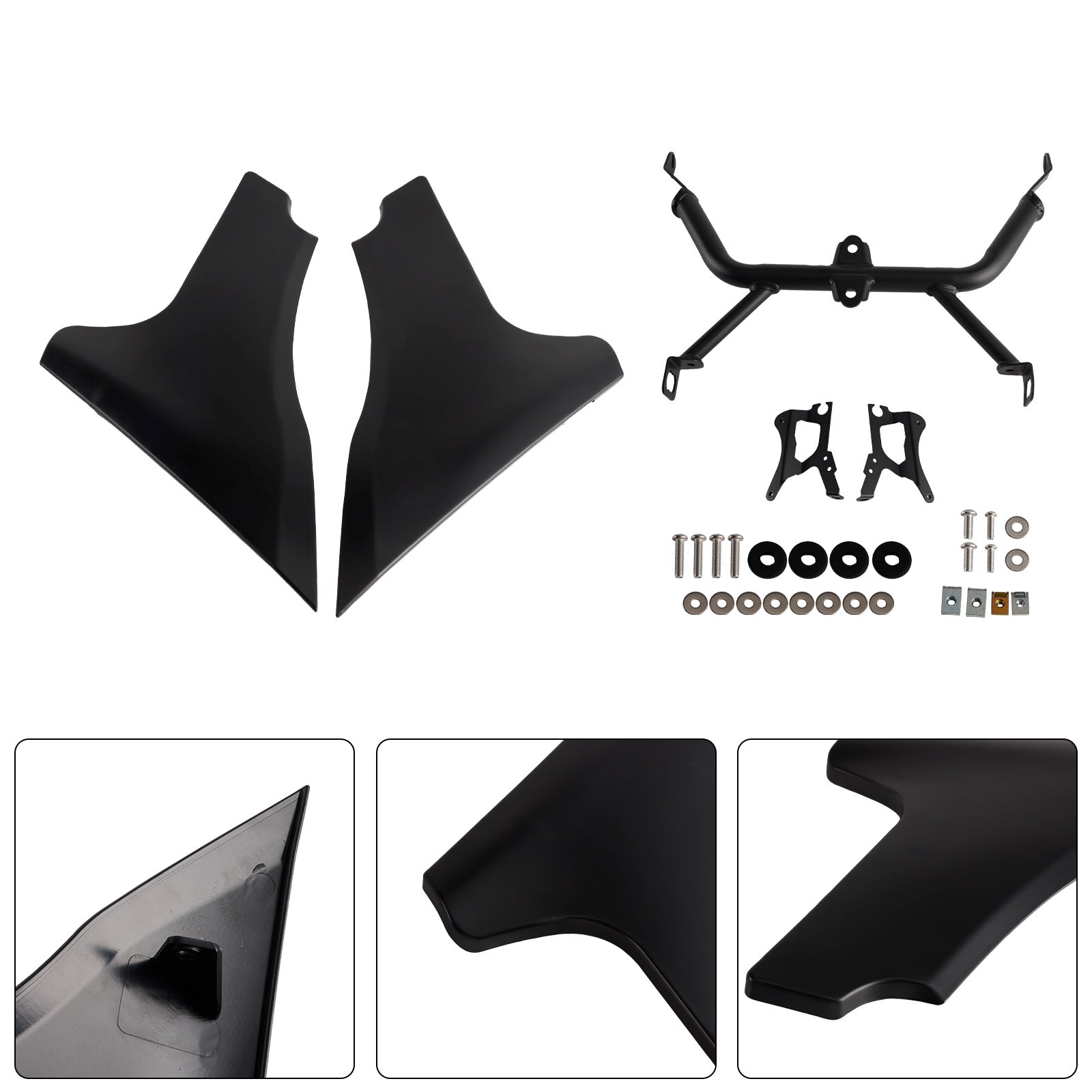 Supports de panneau latéral de mise à niveau Harley CVO Road Glide à partir de 2024, becquet de support