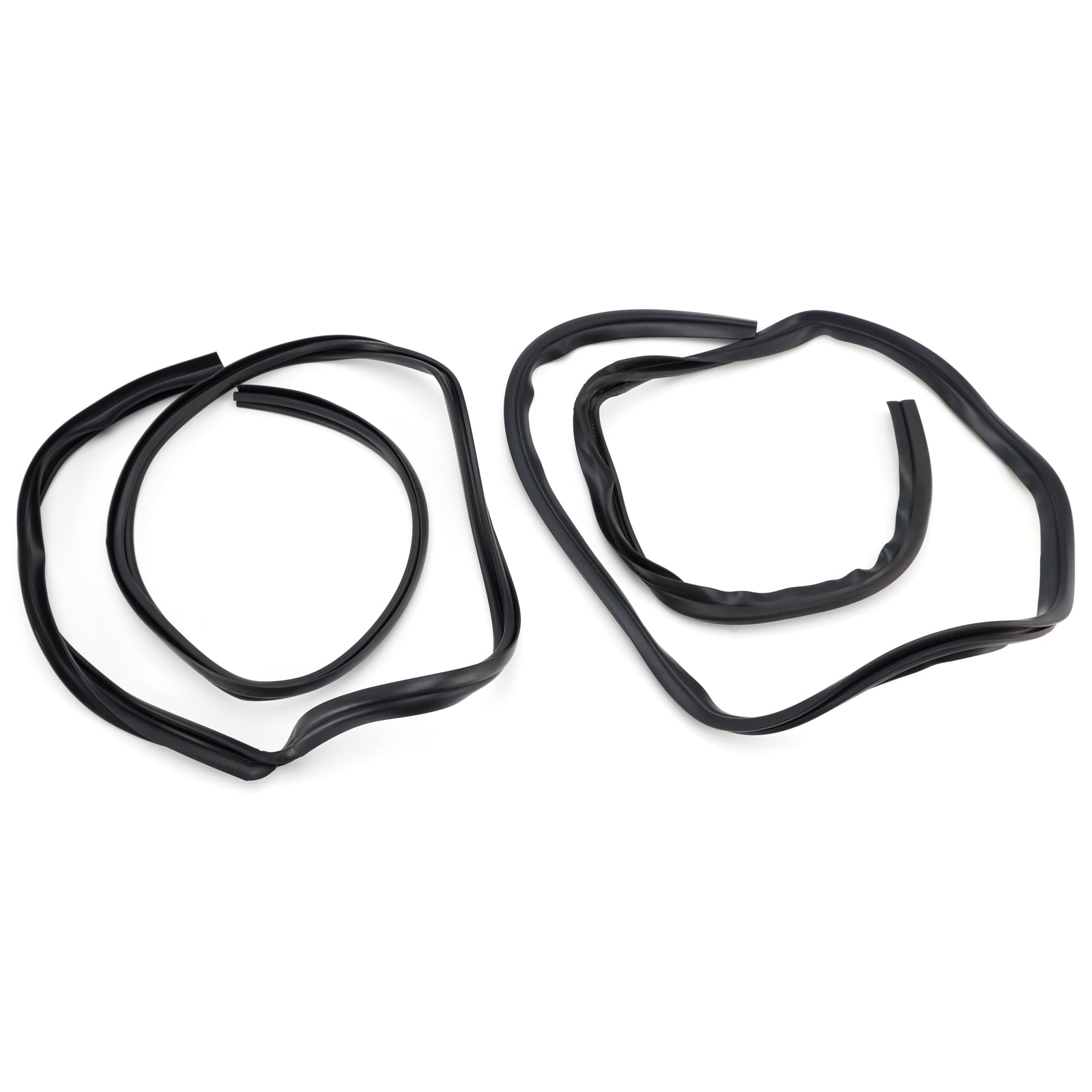 1983-1987 For Toyota AE86 Corolla 2-Door 2PCS Front Roof Side Rail Weatherstrip