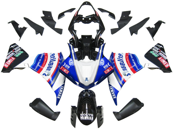2009-2011 Yamaha YZF-R1 Blue White Sterilgard Racing Fairings Generic