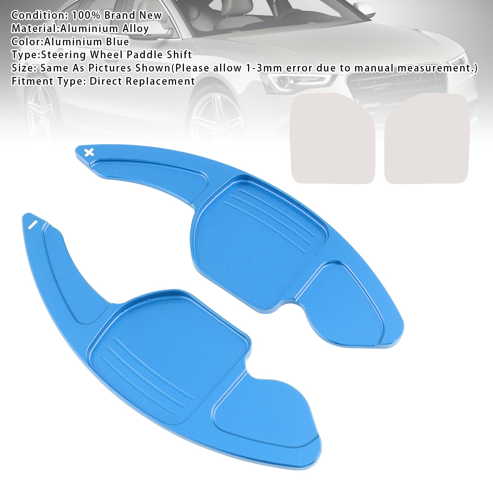 Extensión de palanca de cambios del volante para Audi A3 A4 A5 A6 A8