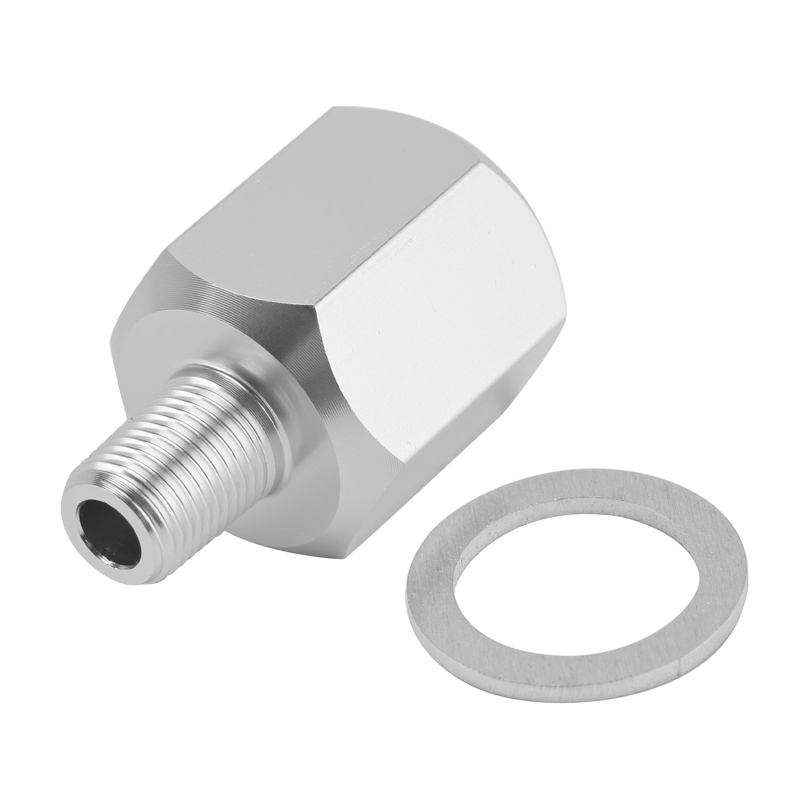 1/8NPT Male to M16-1.5 Female Oil Pressure Sensor Adapter Fitting Thread Connector