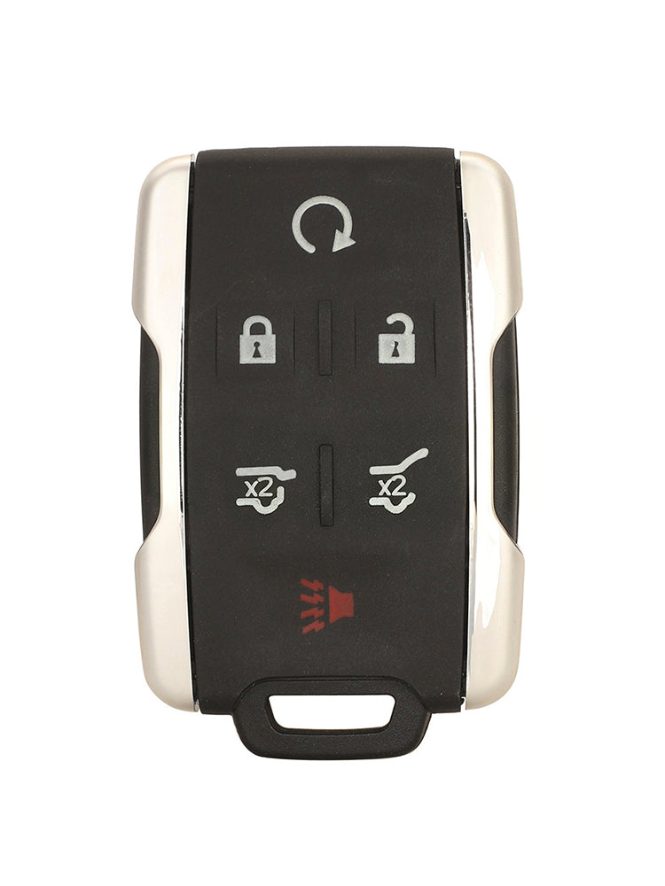 6 Button Car Key Fob M3N32337100 315Mhz Silver For Chevrolet