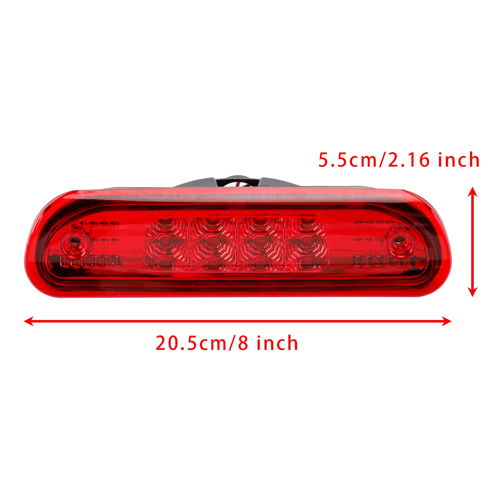 1999-2004 Jeep Grand Cherokee LED Third Brake Light Stop Lamp 55155140 Red