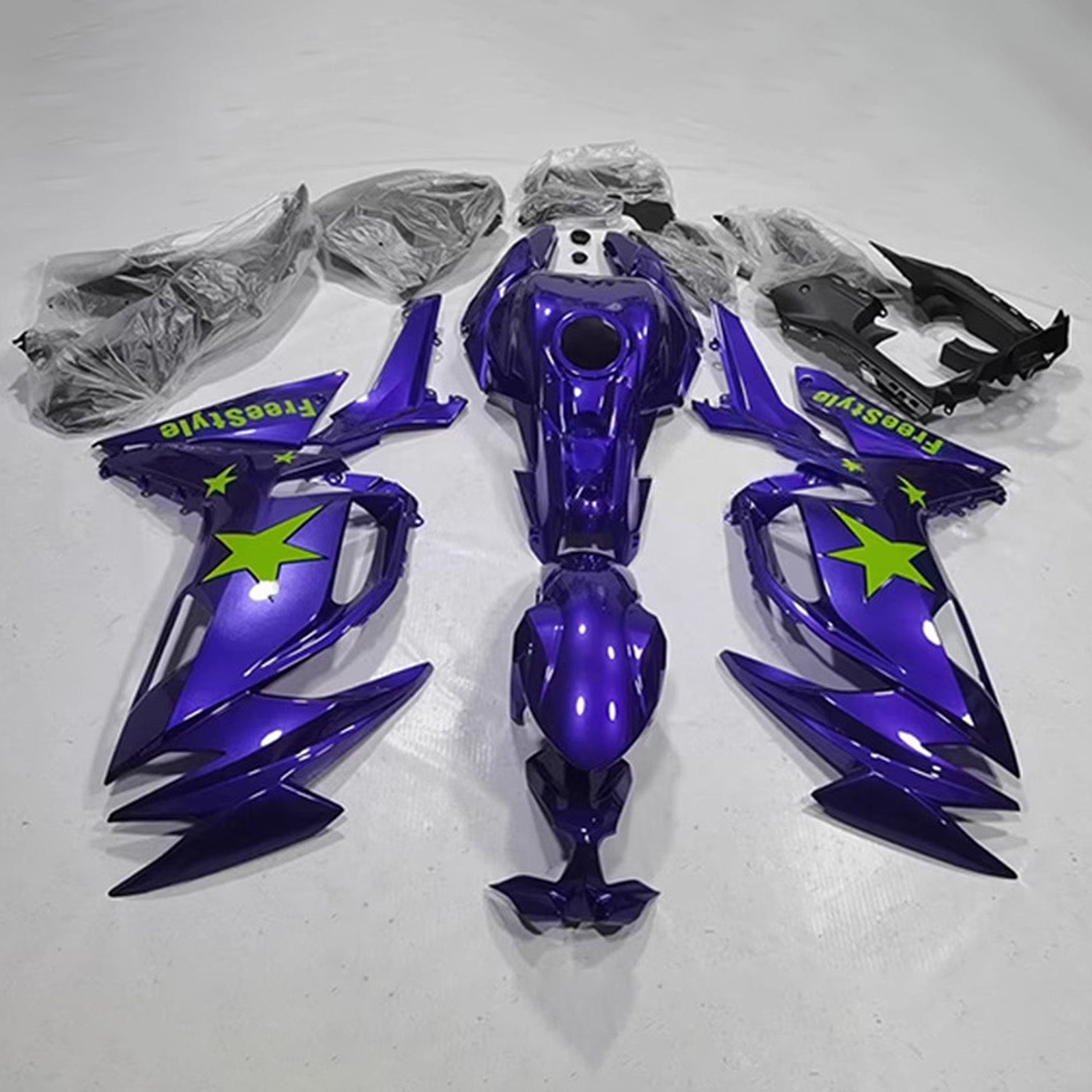 Injection Fairing Kit Bodywork ABS fit For Kawasaki ER-6F Ninja650 2020-2025