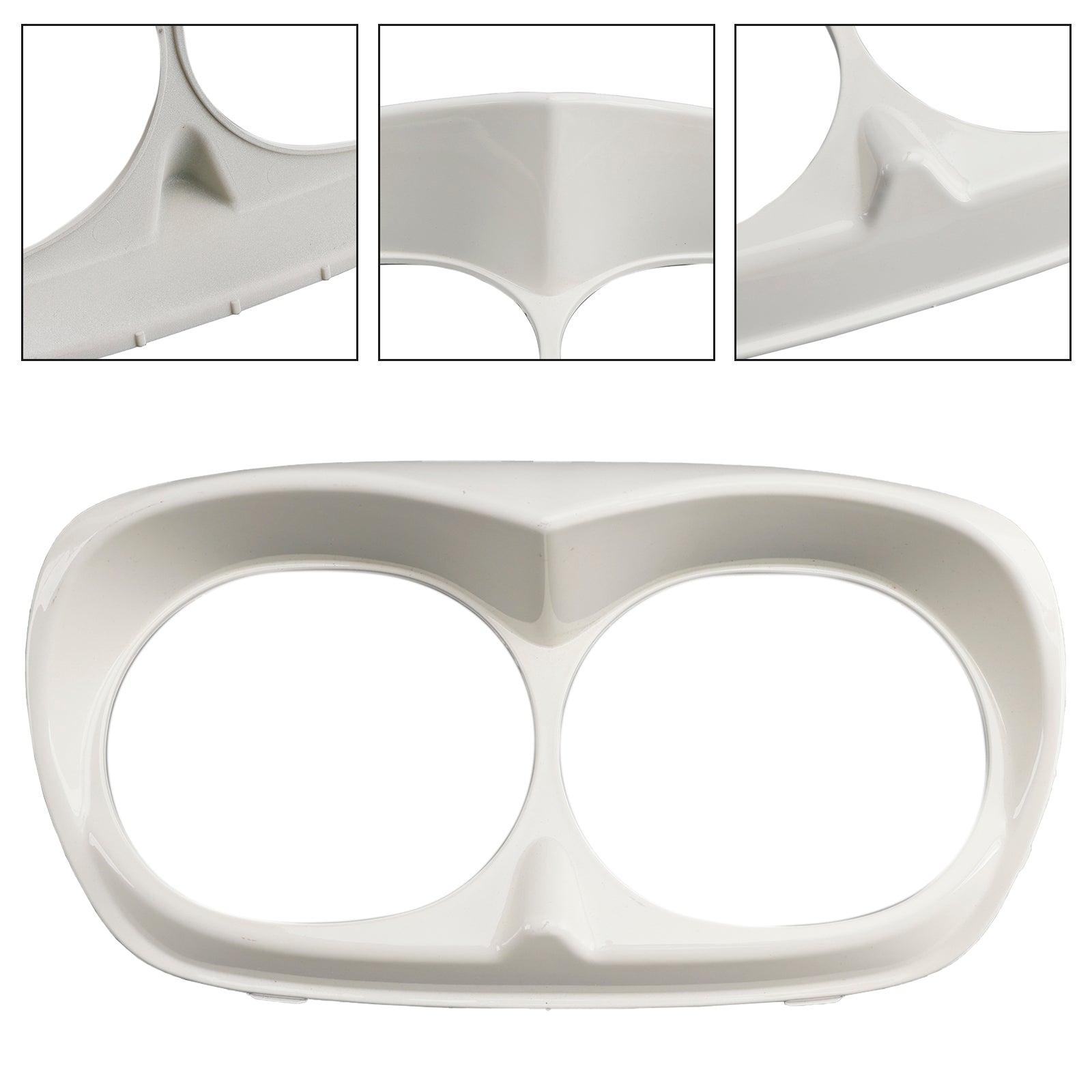 Dual Headlight Trim Bezel Cover Fairing For Road Glide 1998-2013