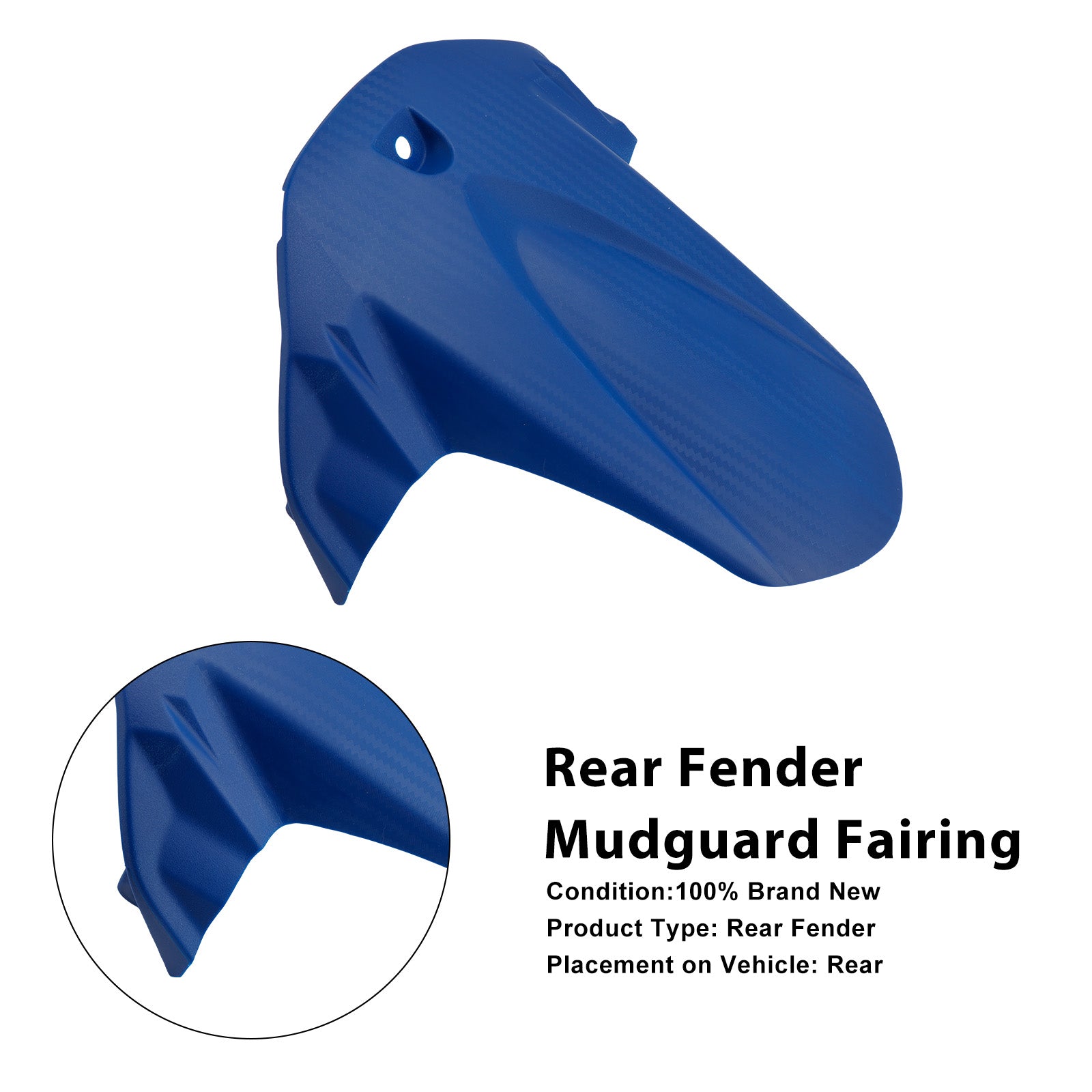 For Suzuki GSX-R600 2011-2025 Rear Fender Mudguard Fairing