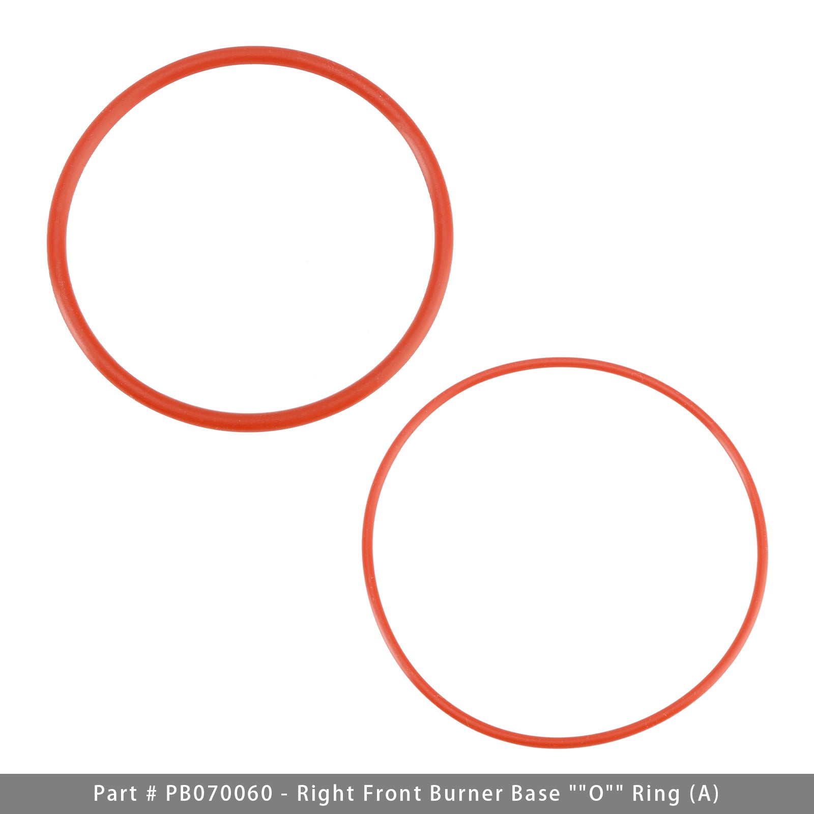 PB070060 (A), PB070063 (D) O-ringset voor branderbasis 2 stuks