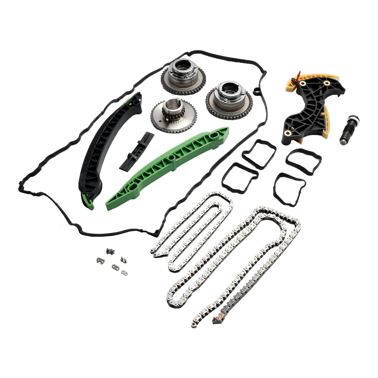 Kit de cadena de distribución con tensor para MERCEDES-BENZ CLASE C Modelo T (S204) 2007/08 & Engranajes del árbol de levas 2710503347