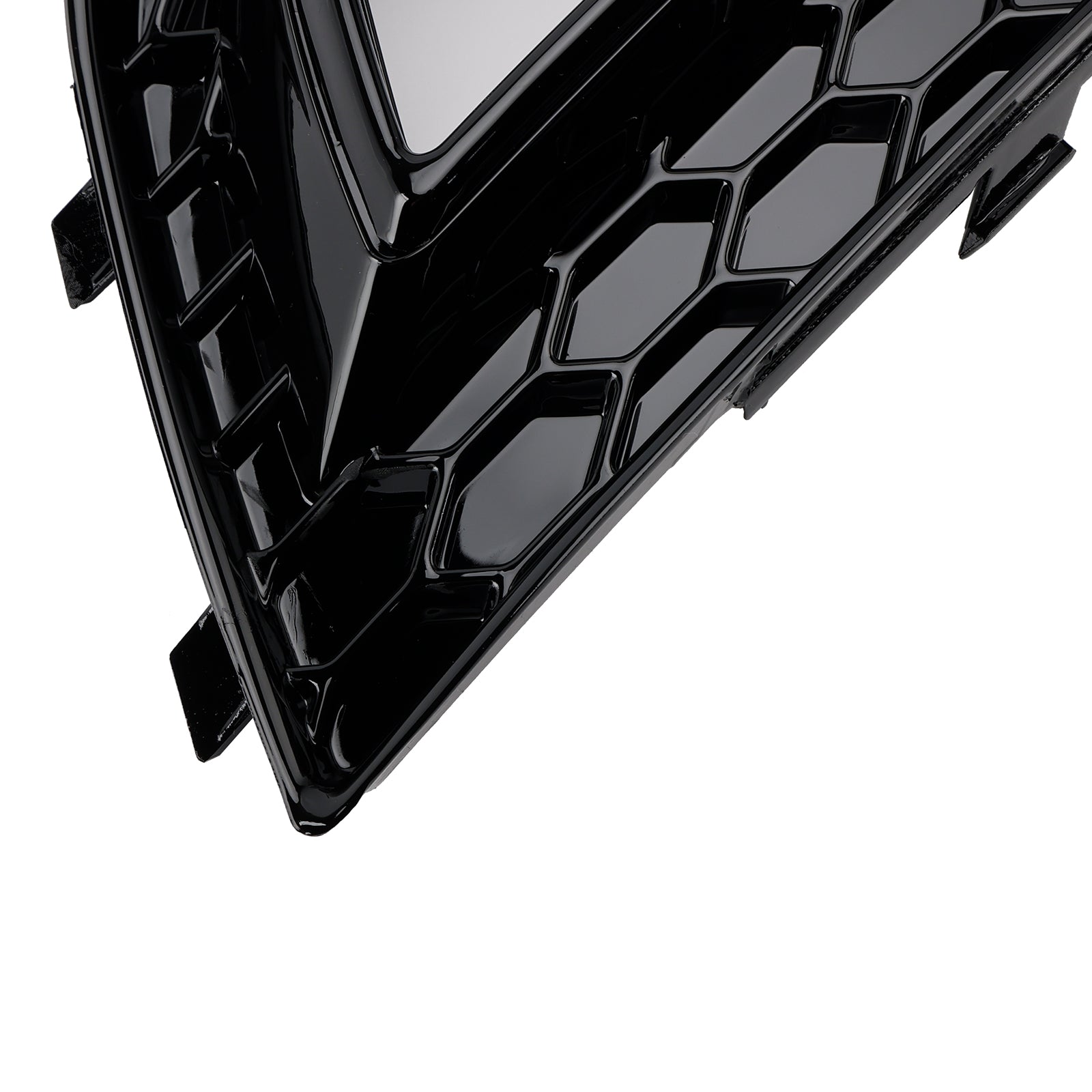 2013-2015 Audi A4 B8.5 Zwarte mistlampafdekking Grille standaardbumper