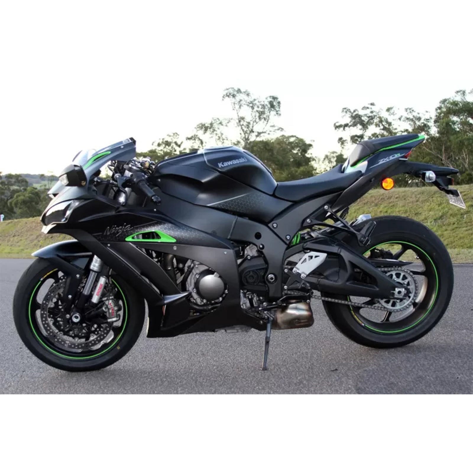 2008-2012 Kawasaki EX250 Ninja250R vstrekovanie kapotáže Kodeti