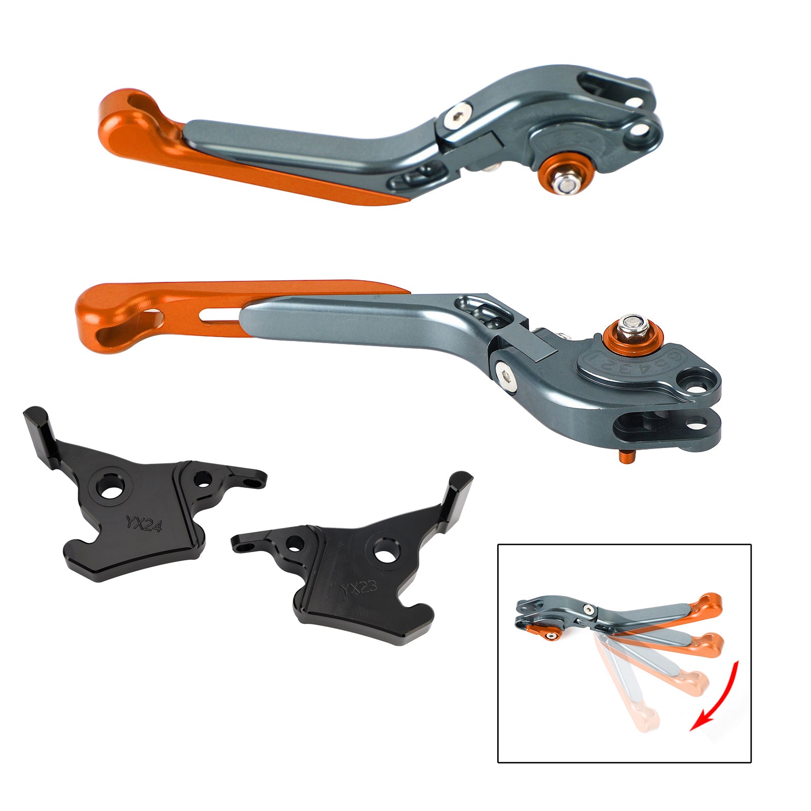 Adjustable Clutch Brake Lever fit for YAMAHA XMAX 300 2023-2025