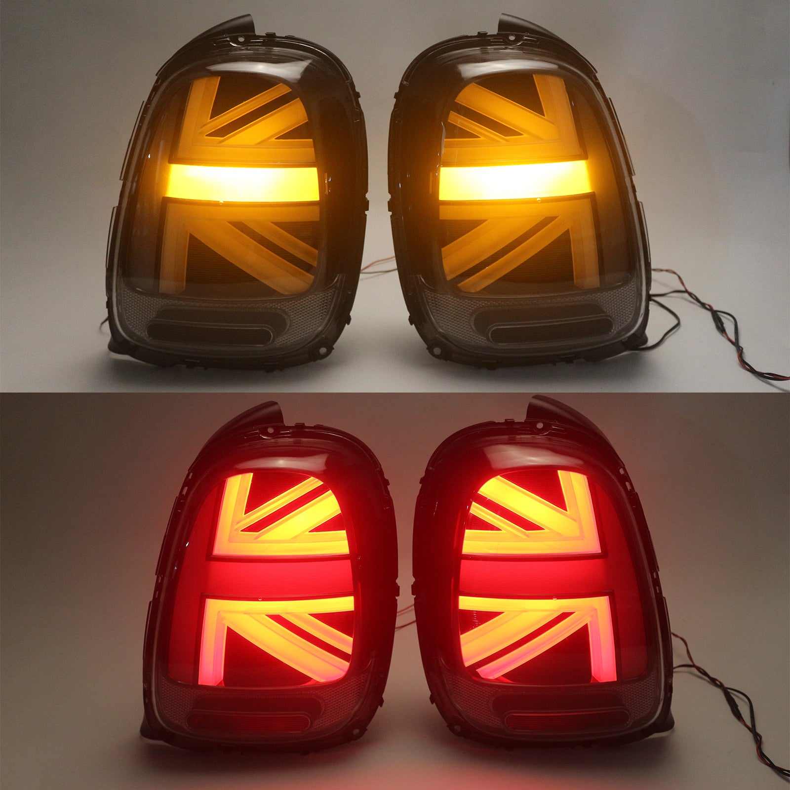 L&Feux arrière à LED fumés pour Mini Cooper F55 F56 F57 2014-2023