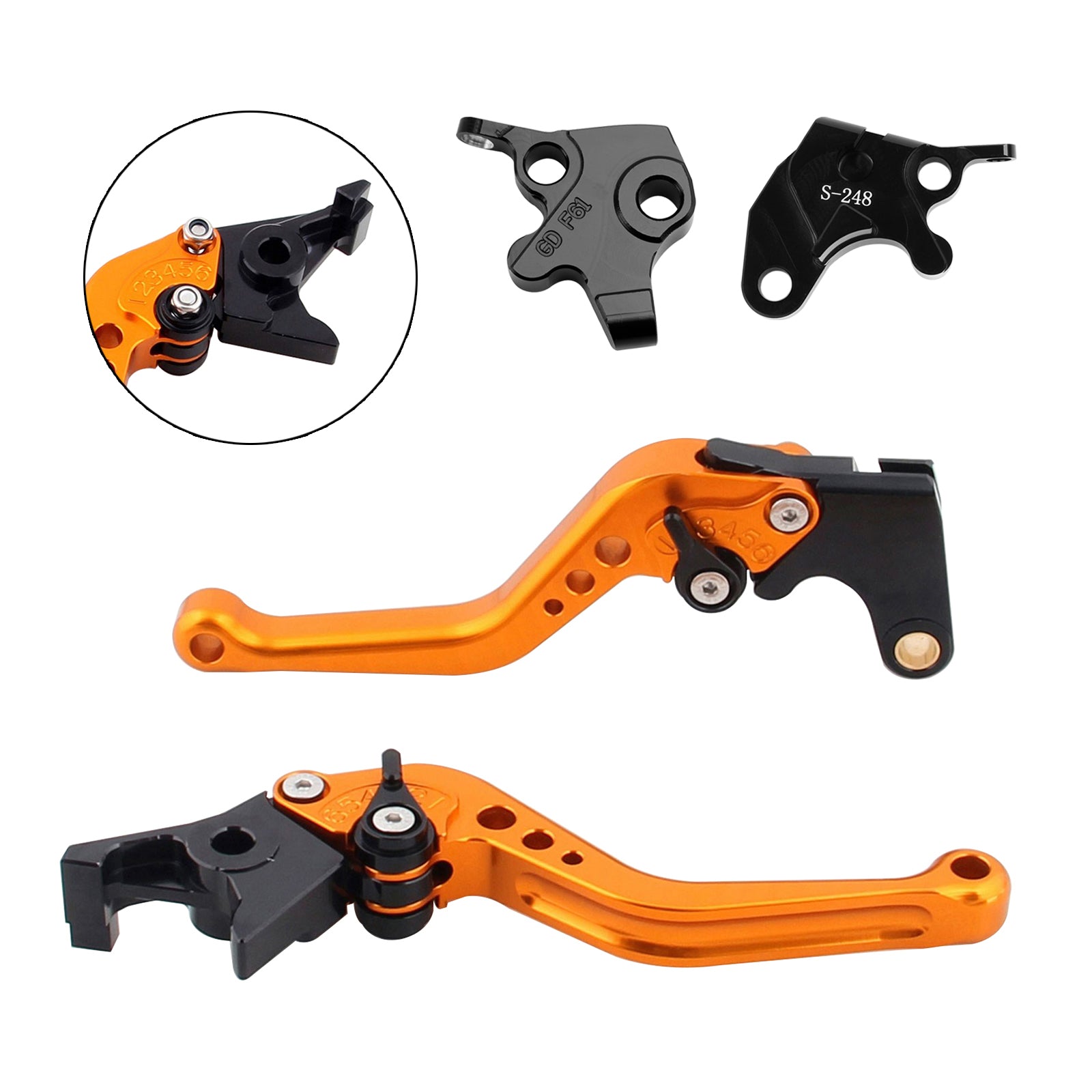 2008-2011 Yamaha YZF R125 Nová krátka spojka brzdovej páky