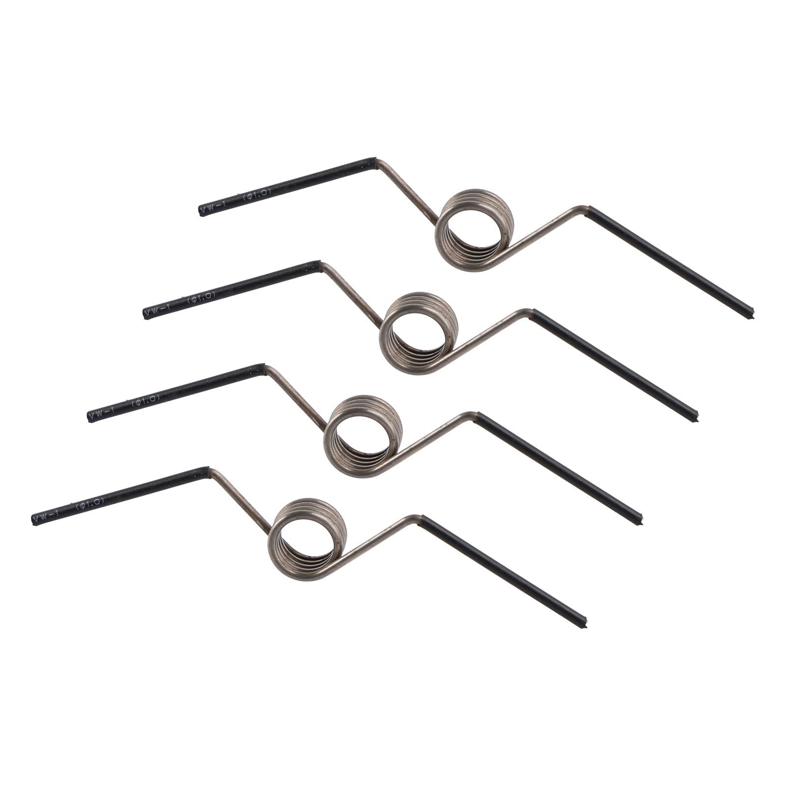 Charnière de porte à ouverture automatique à ressort à action inverse, les deux 1/2" et 5/8" Charnières à rayon