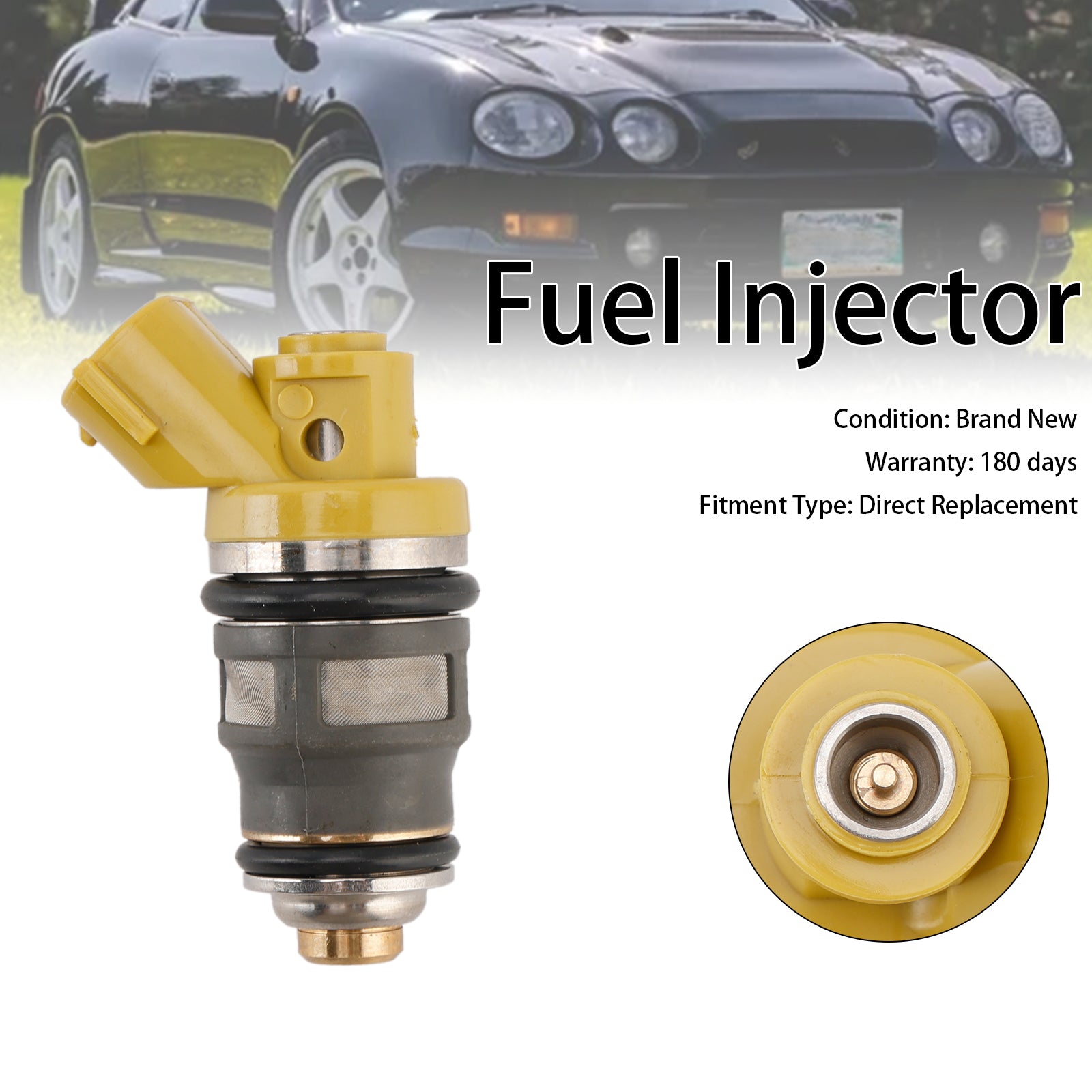 Injecteur de carburant 1001 – 87091, 1 pièce, pour Denso 650CC, Toyota Supra JZA80 2JZGTE 2JZ